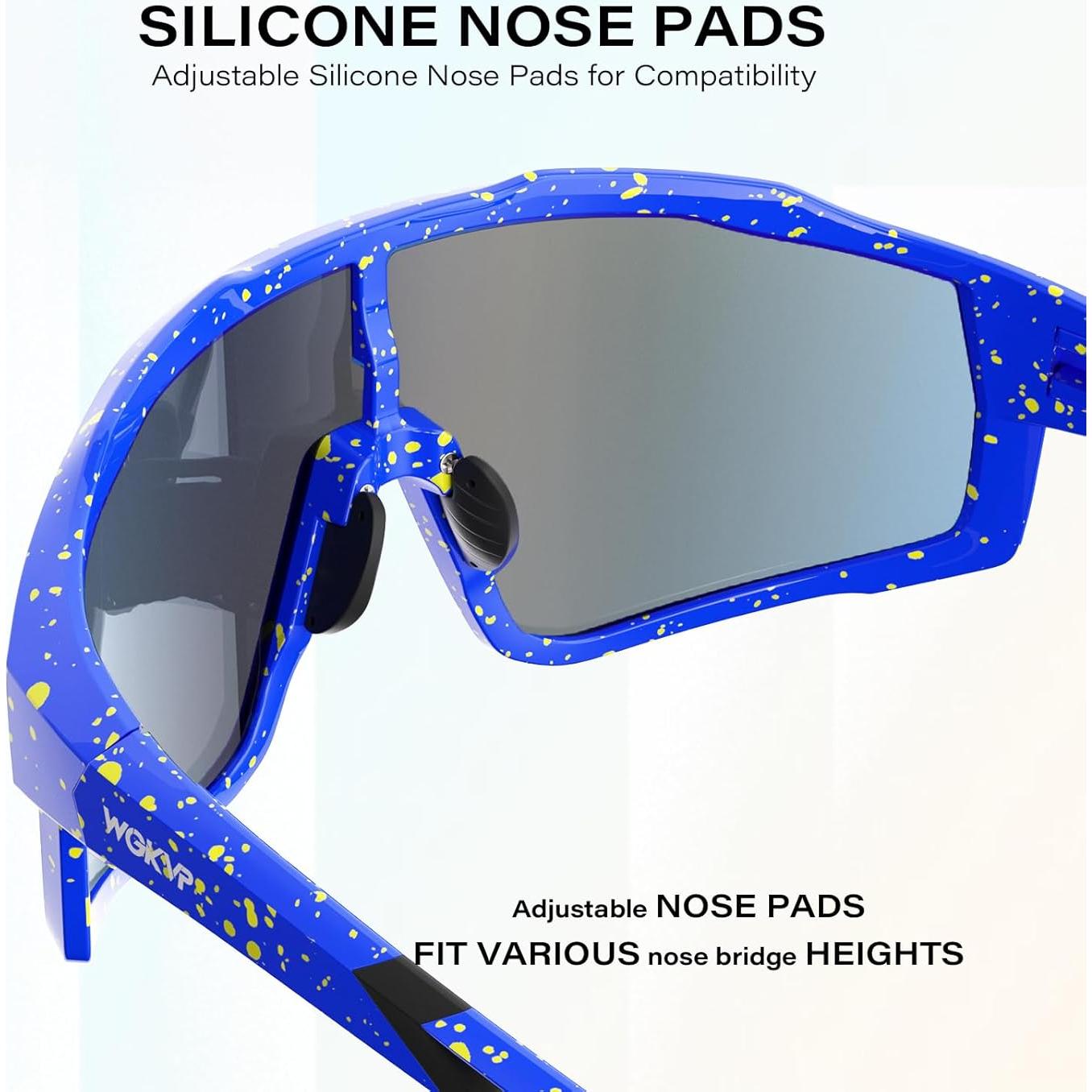 Gafas de sol deportivas WGKVP 5051 UV400 polarizadas
