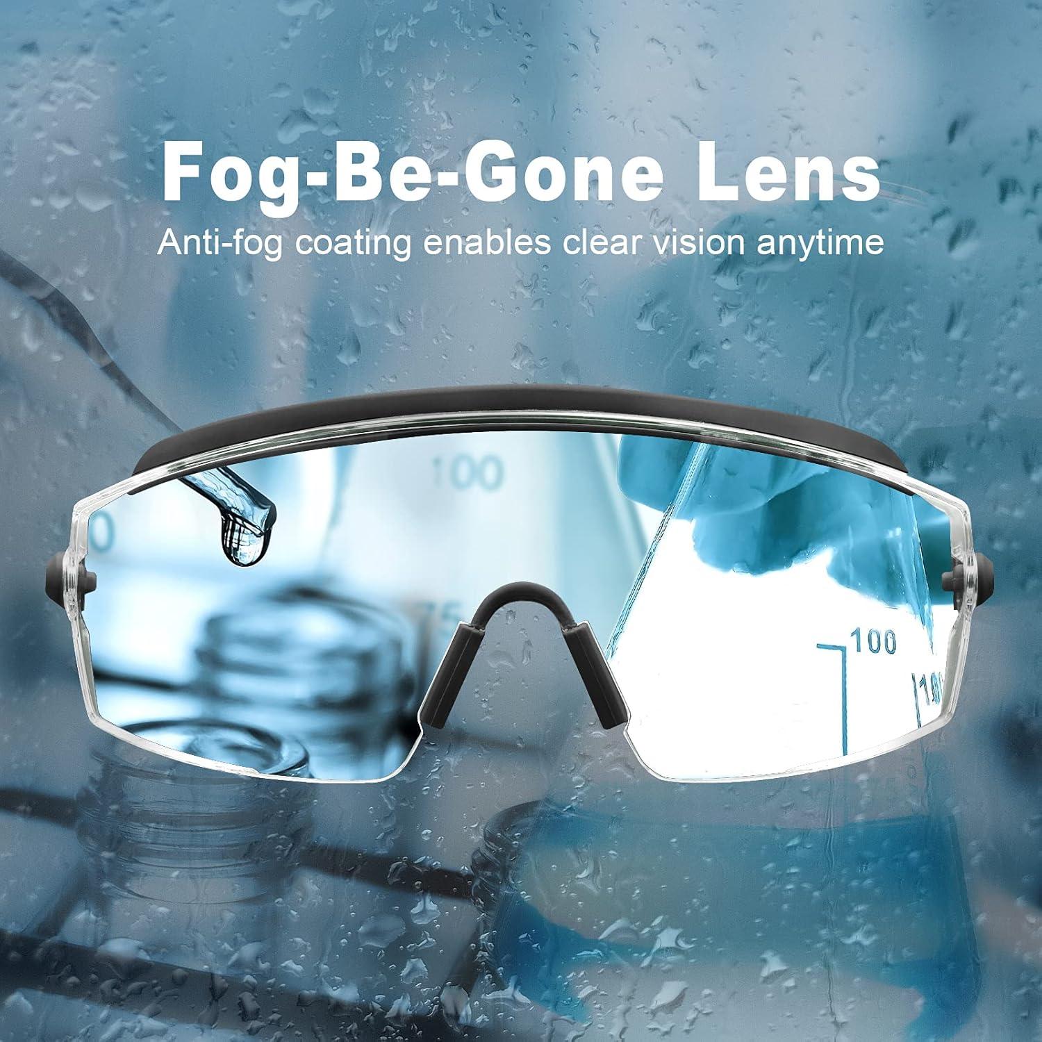 Gafas de Seguridad Antivaho UKNOW Envolventes ANSI Z87.1