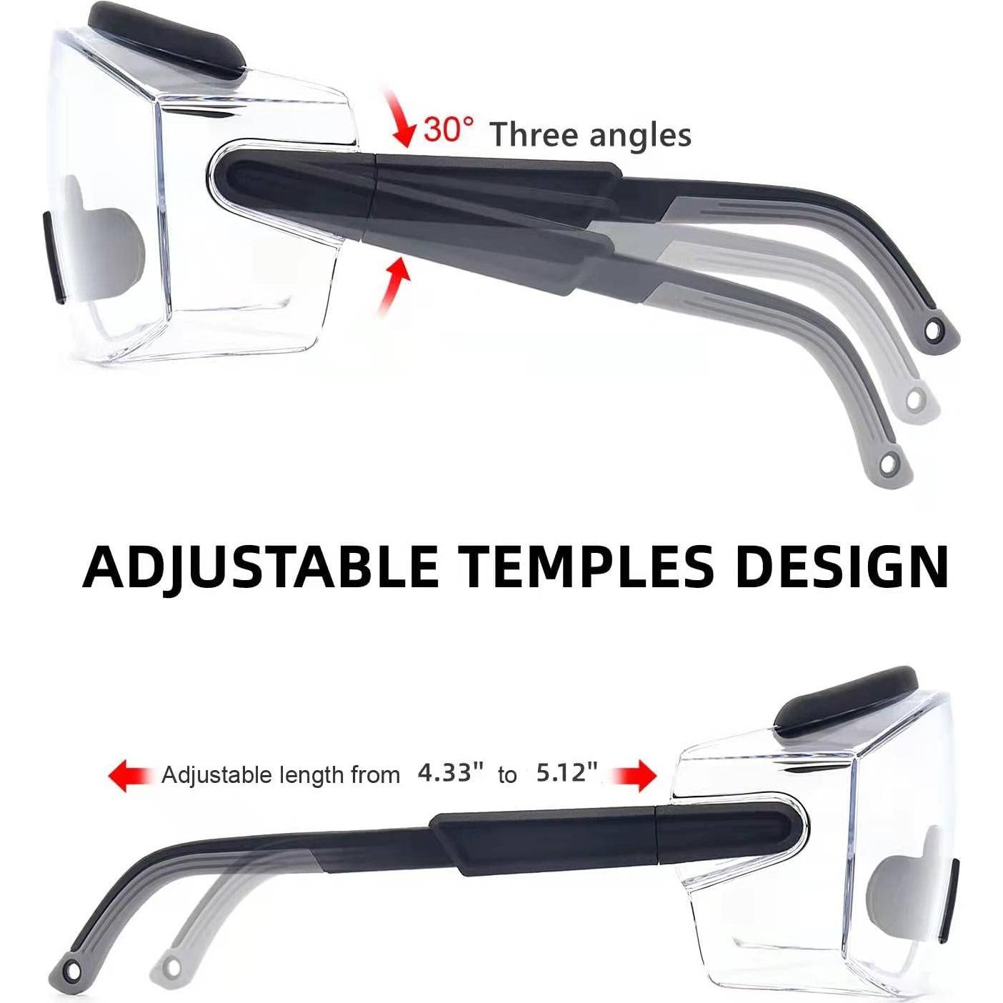 Gafas de Seguridad Antivaho UKNOW Envolventes ANSI Z87.1