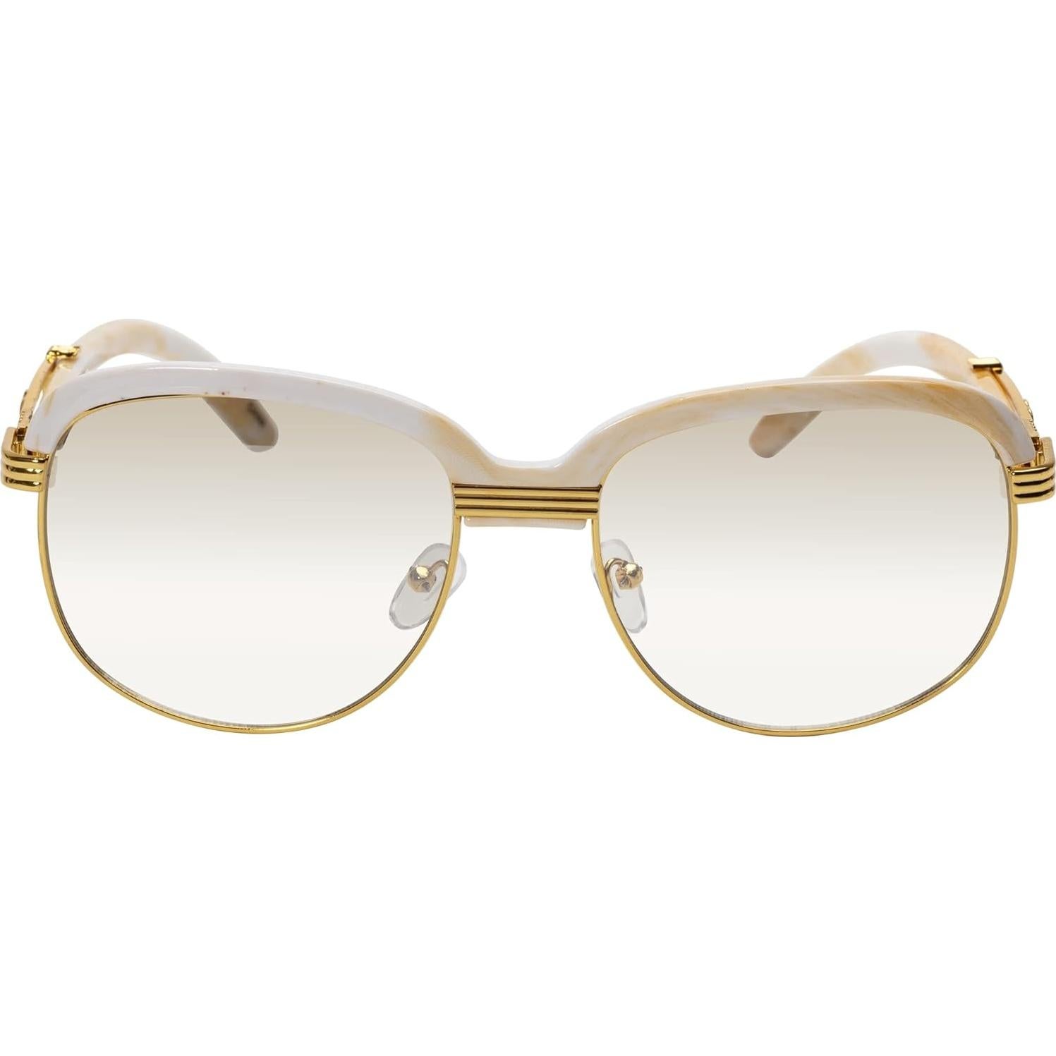 Gafas de Sol Aviador Elite Slim Metal y Madera UV 54mm