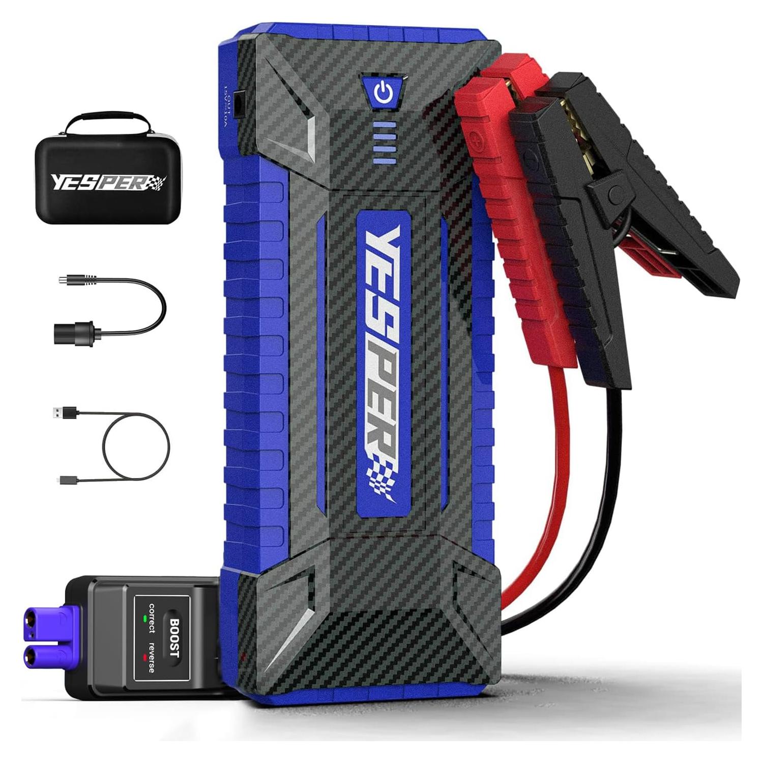 Arrancador Portátil YESPER YJS40 4120A 24000mAh 12V