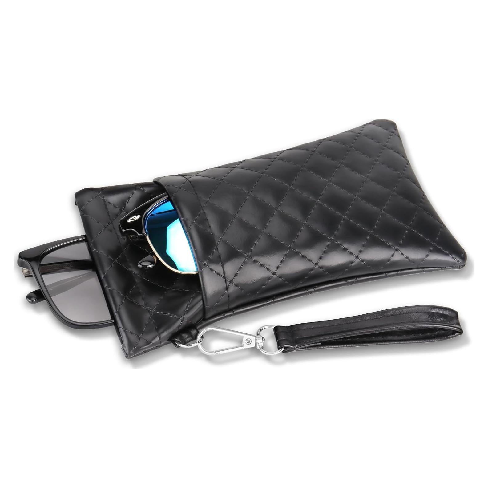 Estuche Doble para Gafas RayLove Negro con Correa