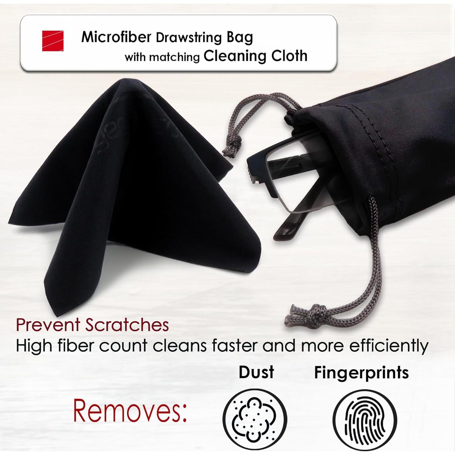 Estuche para Gafas MyEyeglassCase S5 Negro Clásico Duro