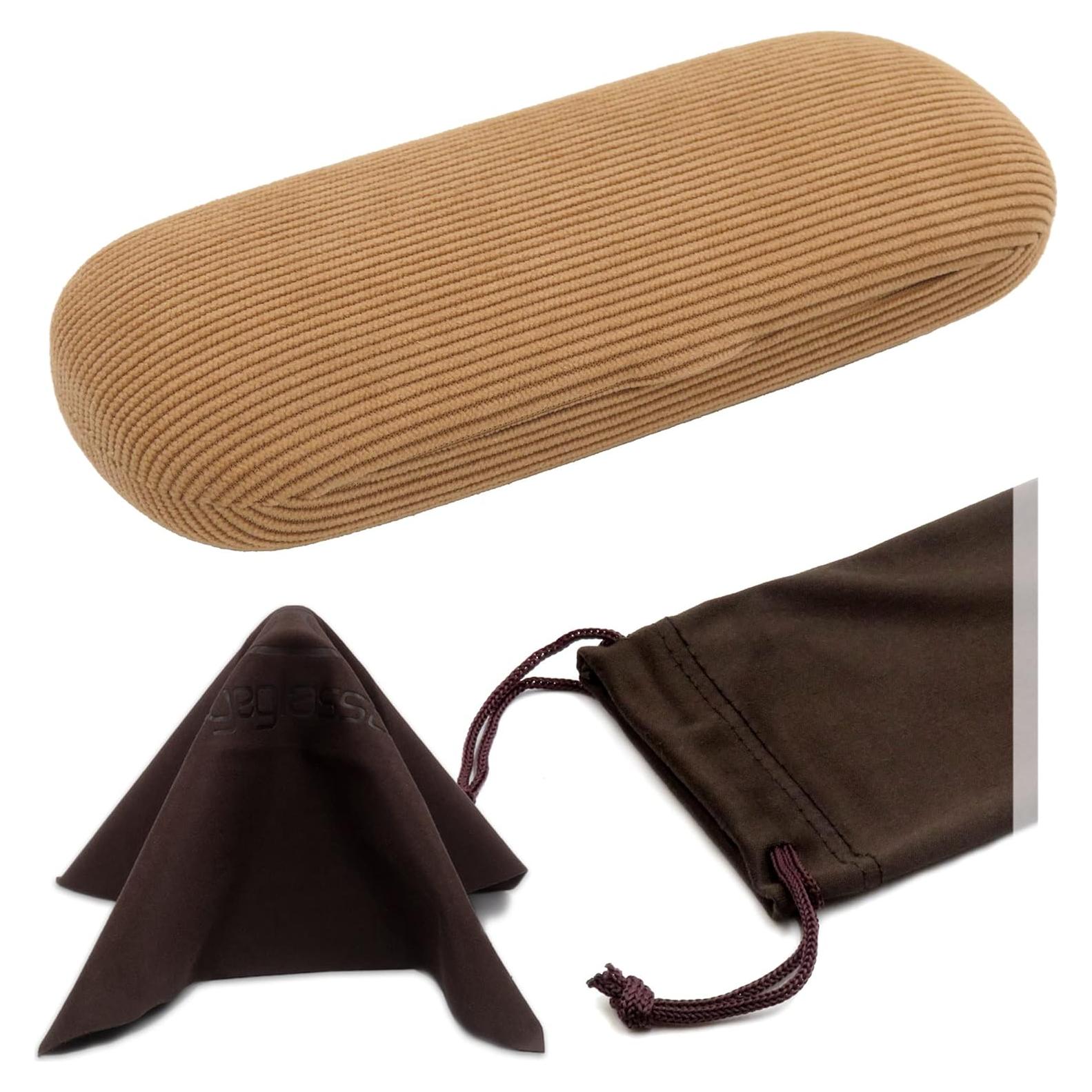 Estuche para Gafas MyEyeglassCase S5 Beige Duro y Delgado