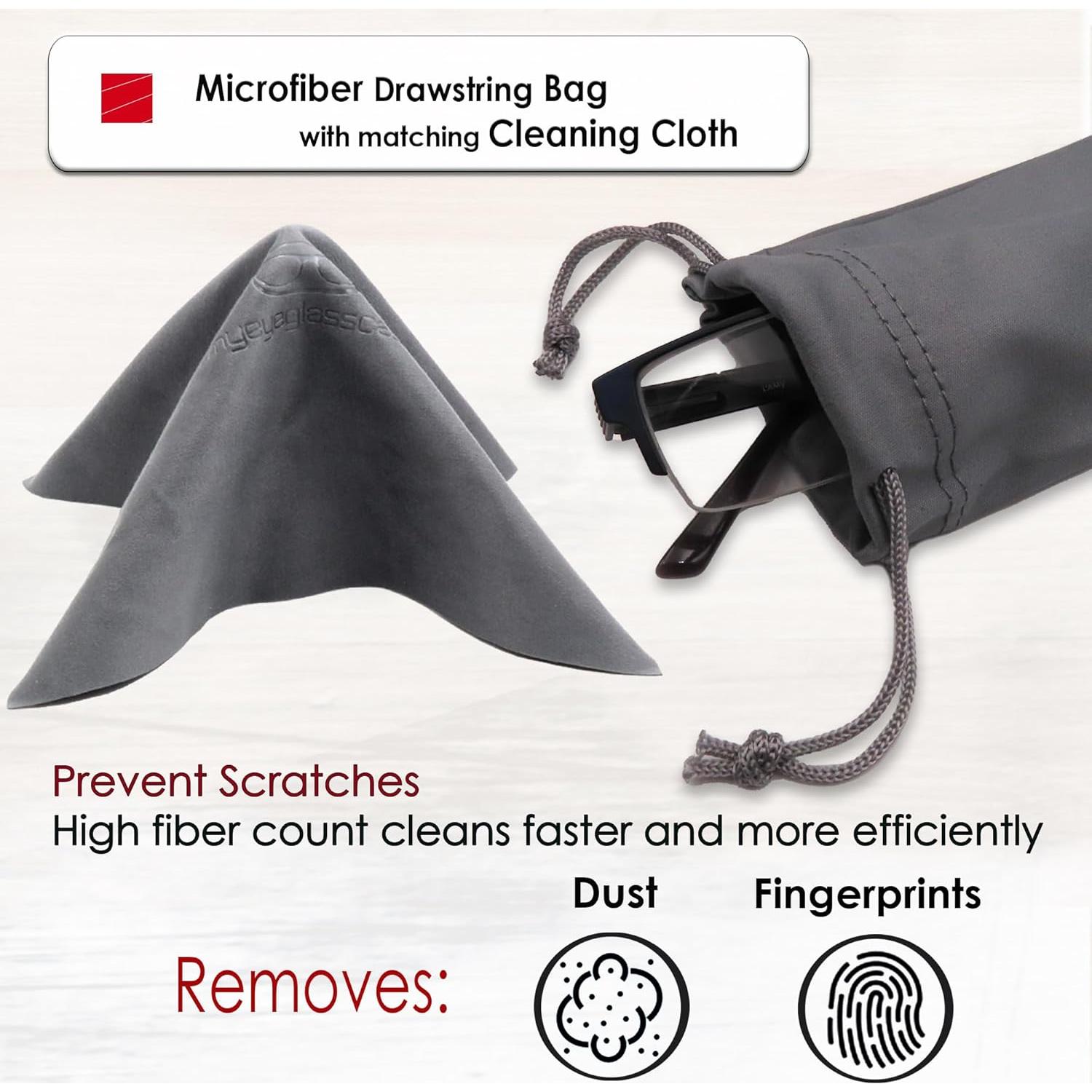 Estuche Duro para Gafas MyEyeglassCase Gris S5