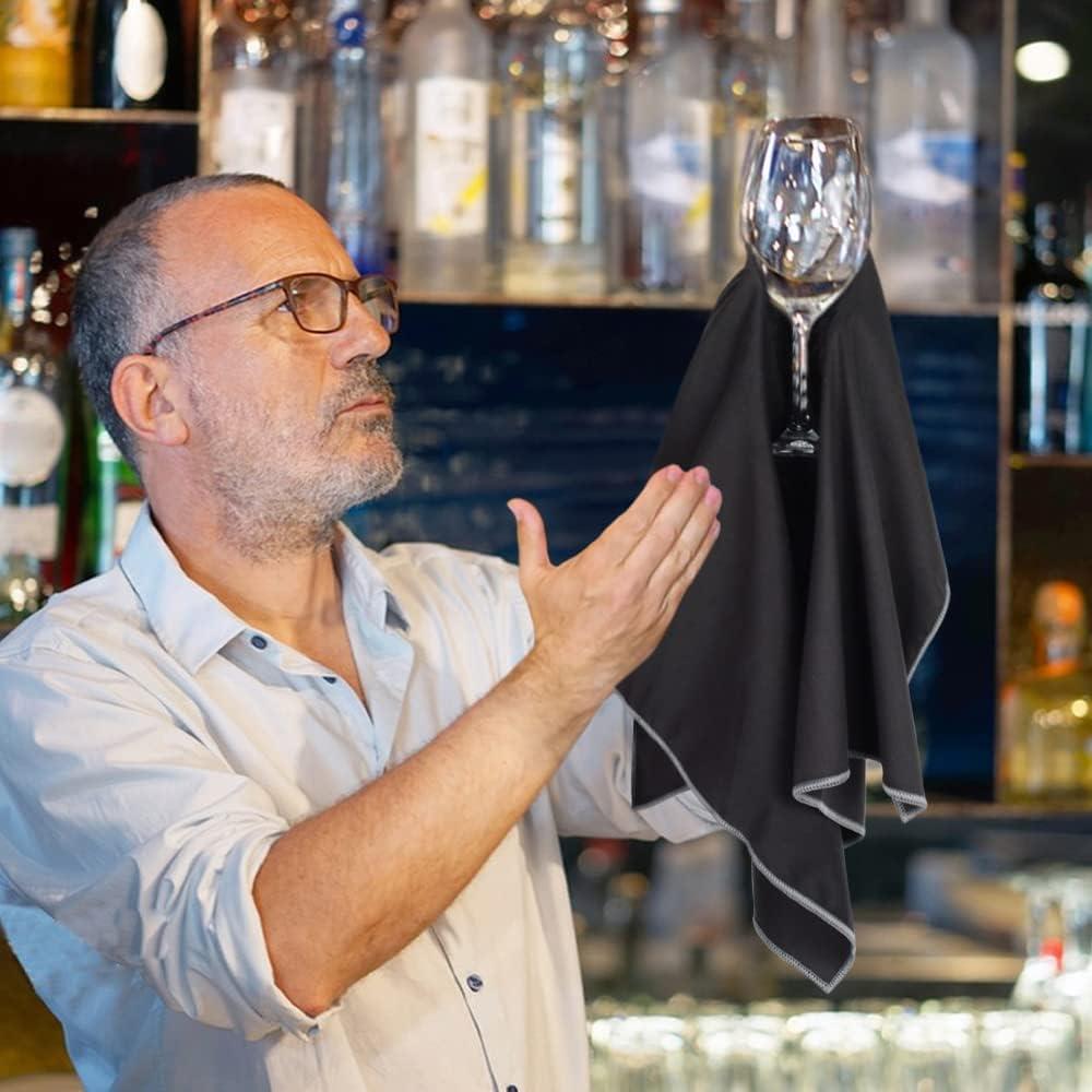 Paños de Microfibra SINLAND 4 Piezas 63.5x50.8cm Negro