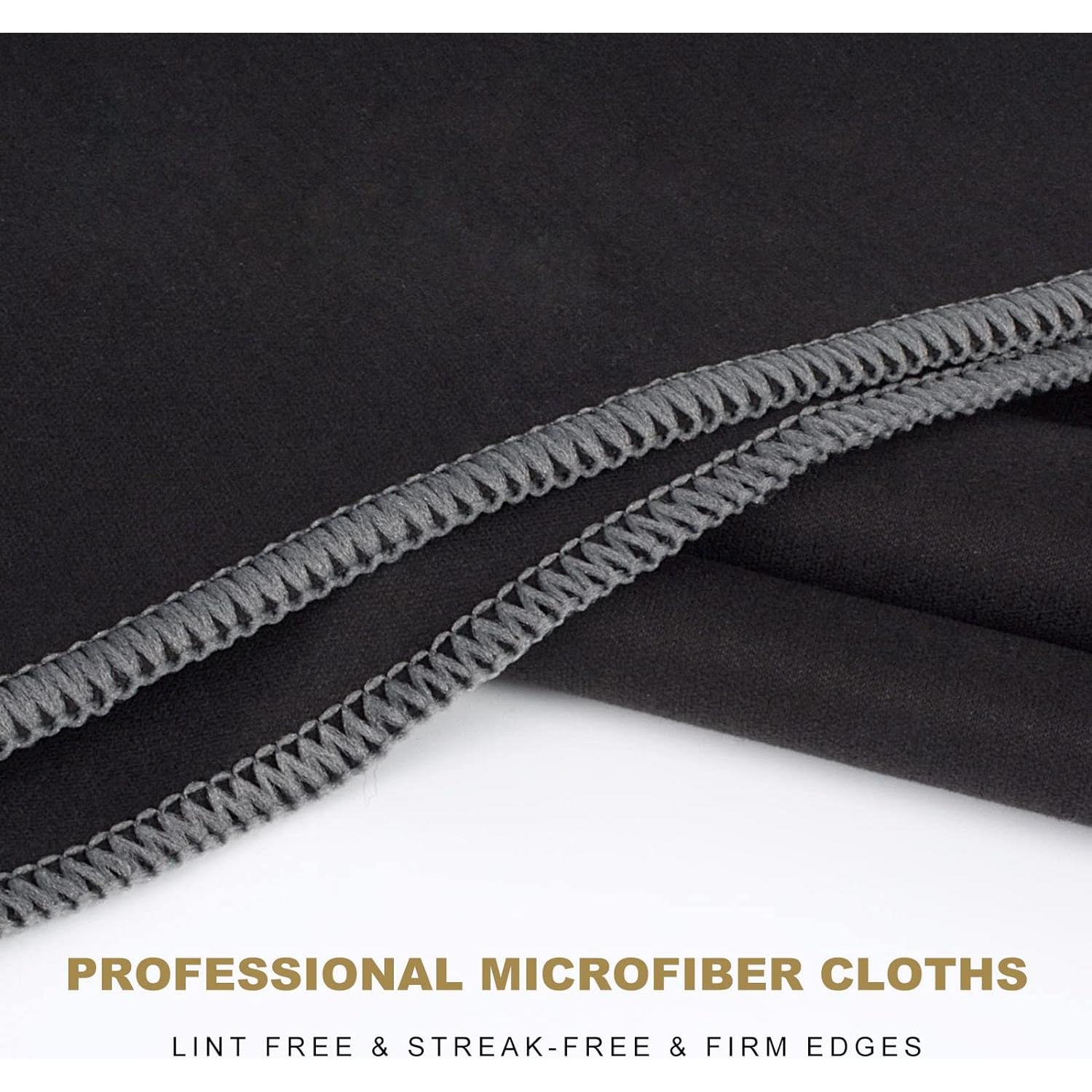 Paños de Microfibra SINLAND 50.8x63.5cm 2 Piezas Negro