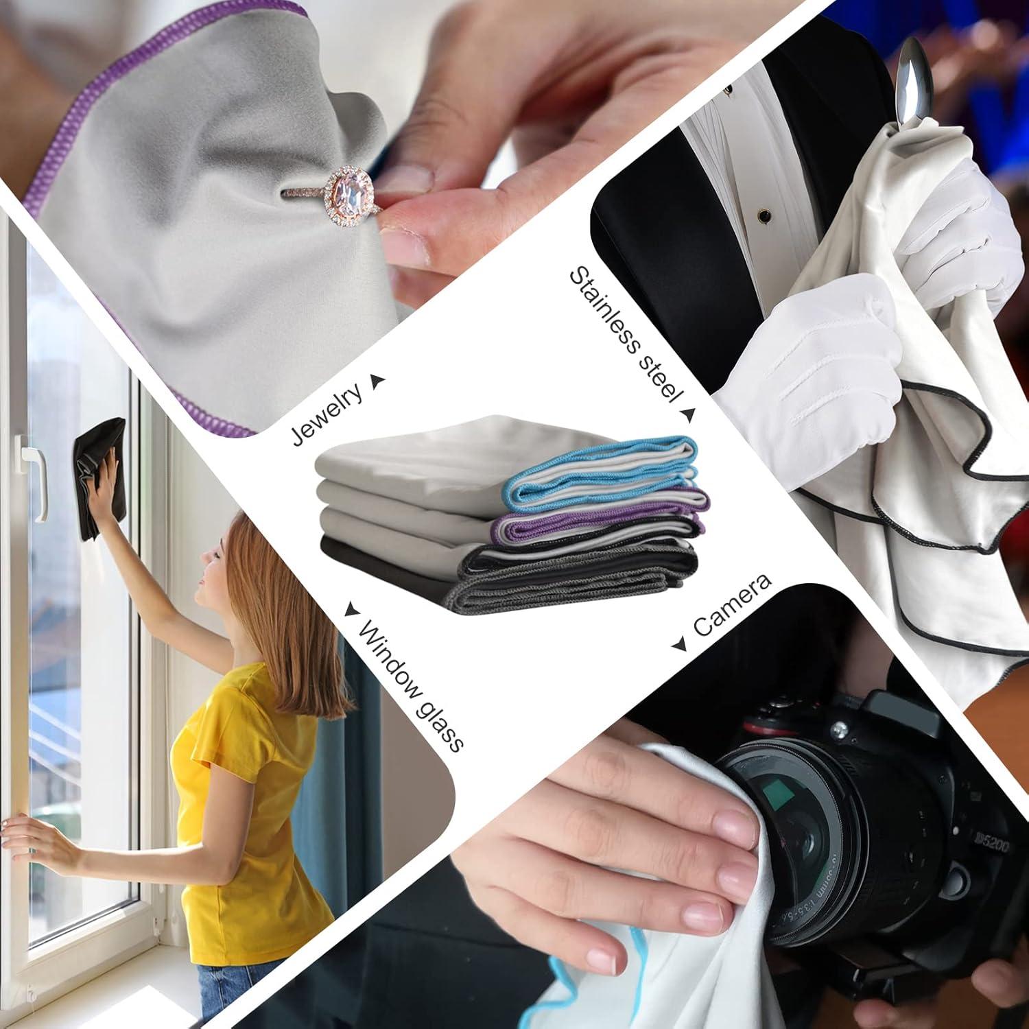 Paños de Microfibra SINLAND 50.8x63.5cm 2 Piezas Negro