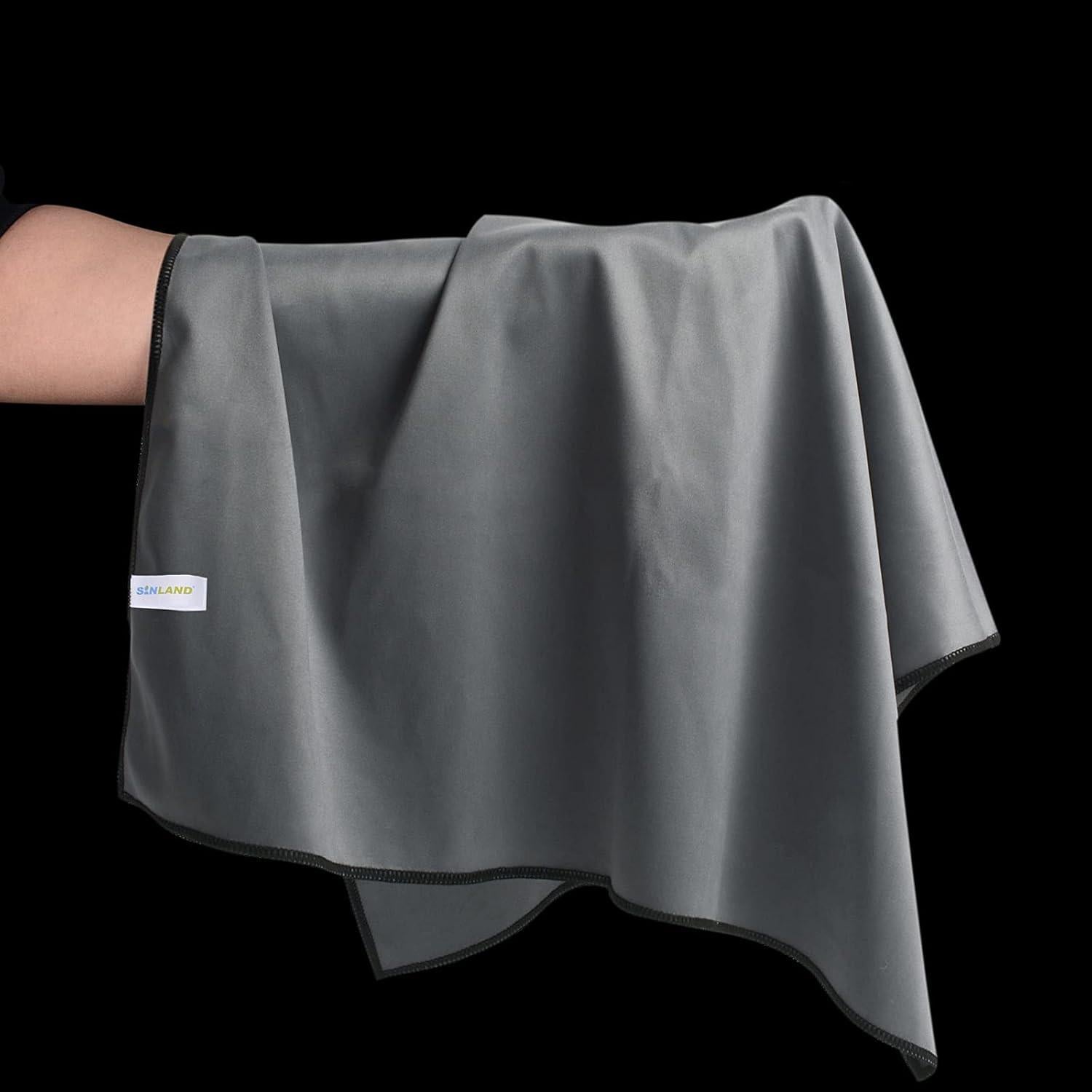 Paños de Microfibra SINLAND 2 Piezas 63.5x50.8cm Gris