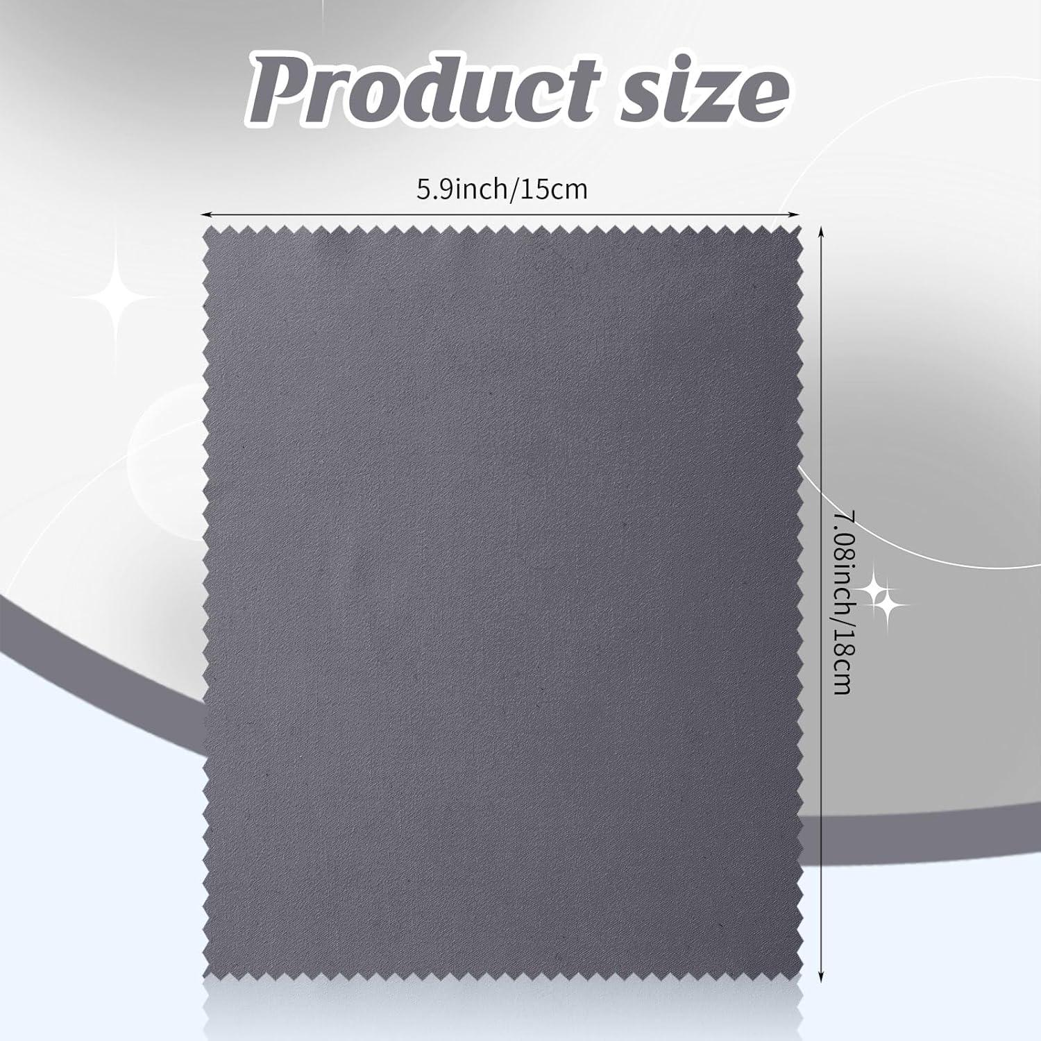 200 Paños de Microfibra Treela para Limpiar Gafas 15x18 cm