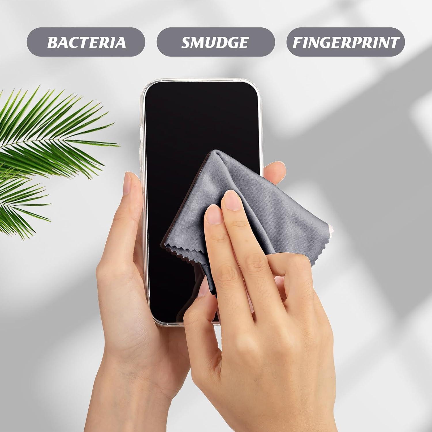 200 Paños de Microfibra Treela para Limpiar Gafas 15x18 cm