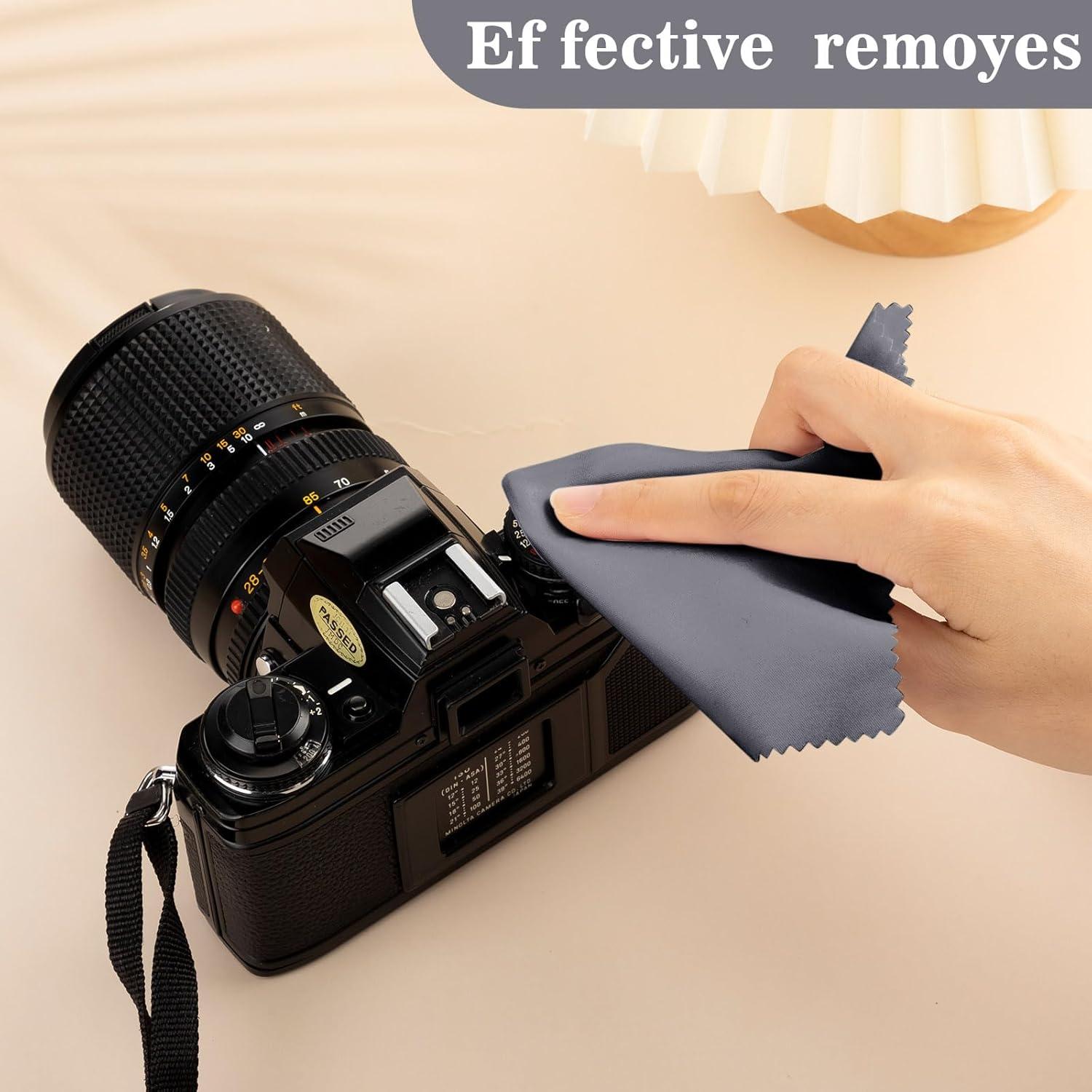 200 Paños de Microfibra Treela para Limpiar Gafas 15x18 cm