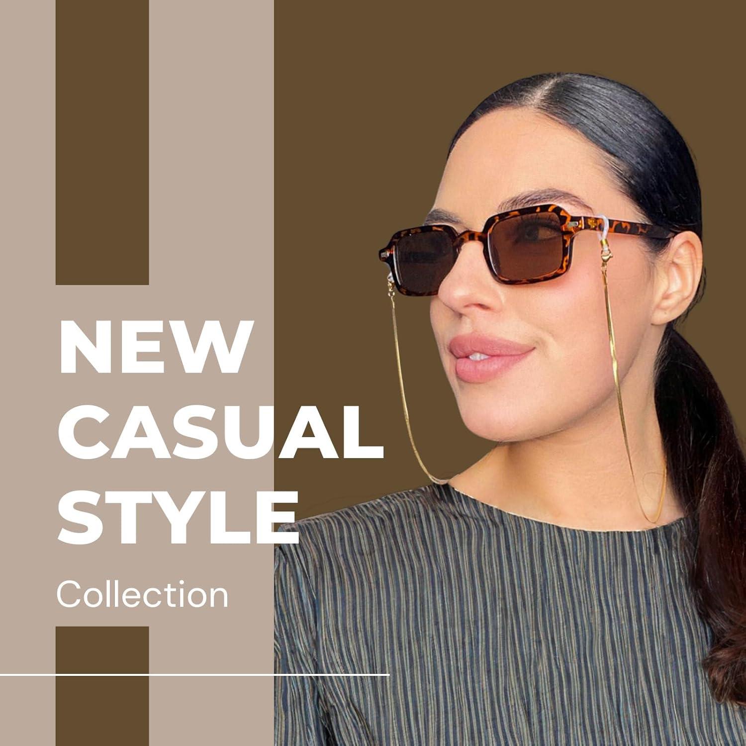 Cadenas de Gafas para Mujeres - Oro y Plata 55.88 cm