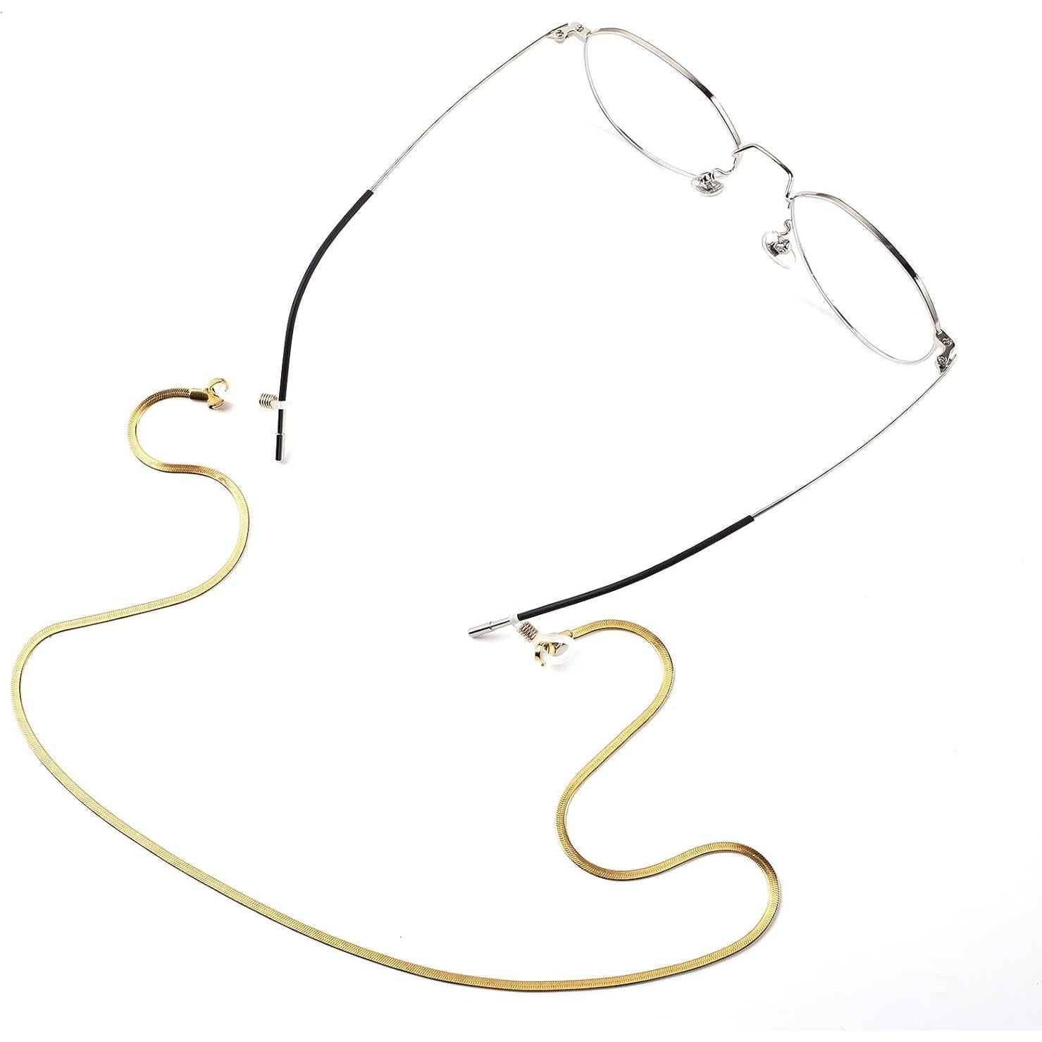 Cadenas de Gafas para Mujeres - Oro y Plata 55.88 cm