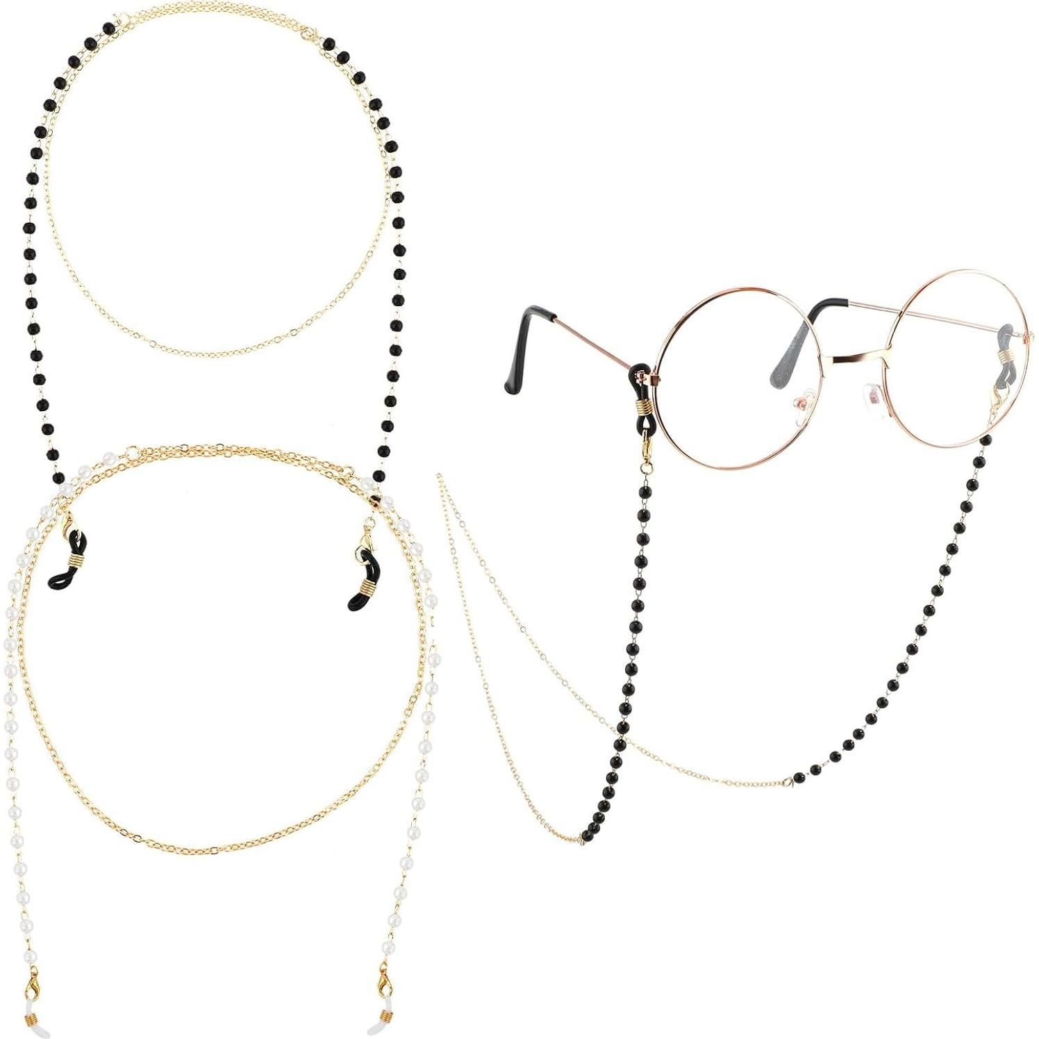 Cadena para Gafas Sibba 2 PCS Lanyard Ajustable 70 cm