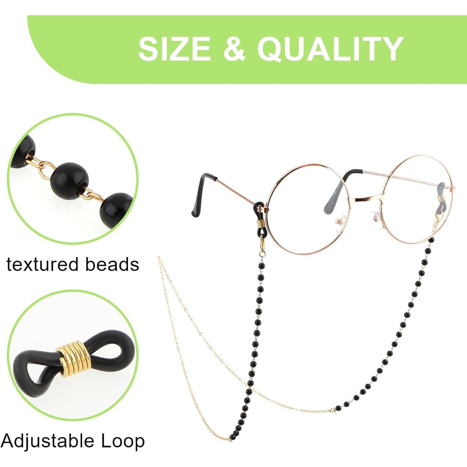 Cadena para Gafas Sibba 2 PCS Lanyard Ajustable 70 cm