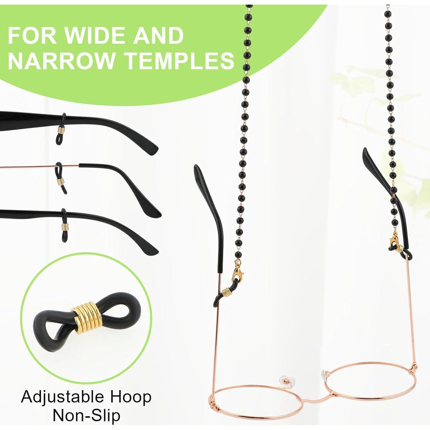 Cadena para Gafas Sibba 2 PCS Lanyard Ajustable 70 cm