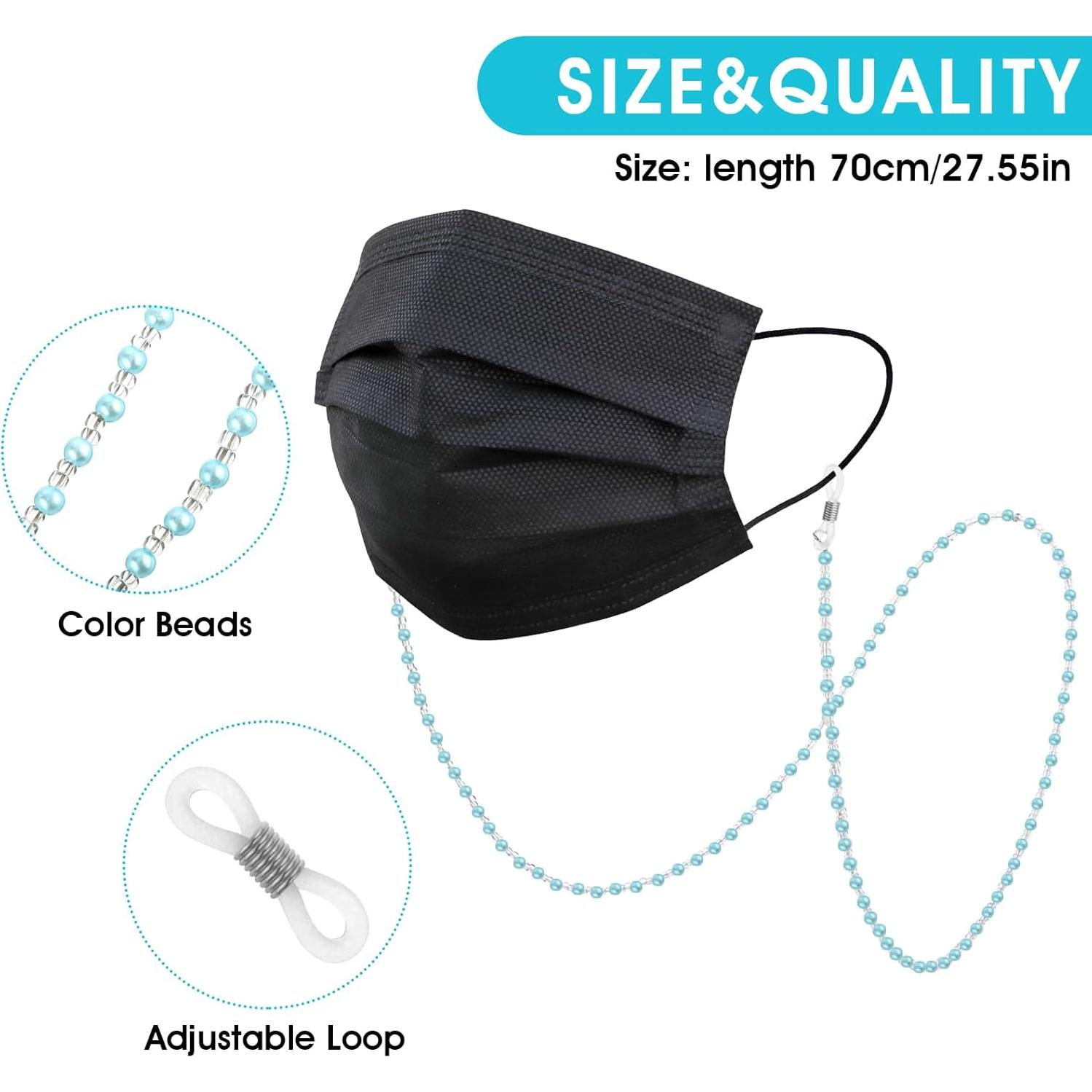 Cadena para Gafas Sibba 2 PCS Ajustable 70 cm Multicolor