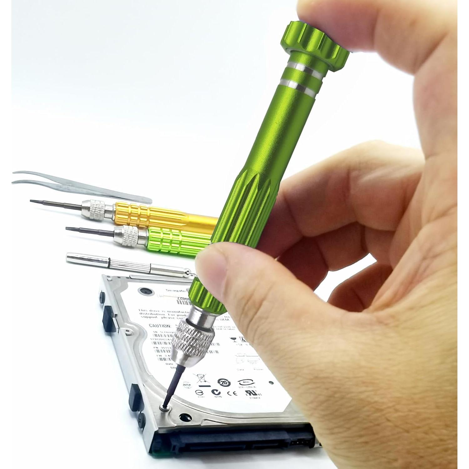 Kit de Reparación de Gafas Tasainu 5 en 1 Verde