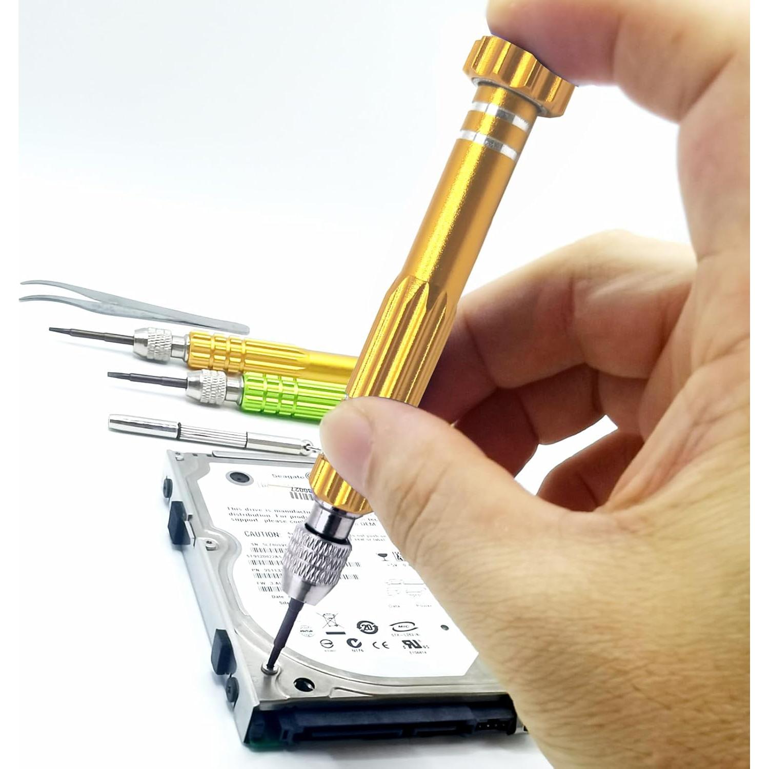 Kit de Reparación de Gafas Tasainu 5 en 1 con Destornilladores