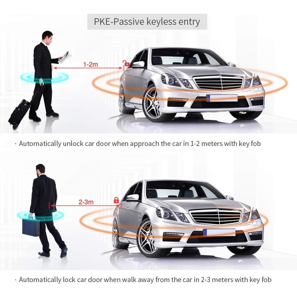Sistema de Alarma de Coche EASYGUARD EC003N-K-1 PKE Remoto