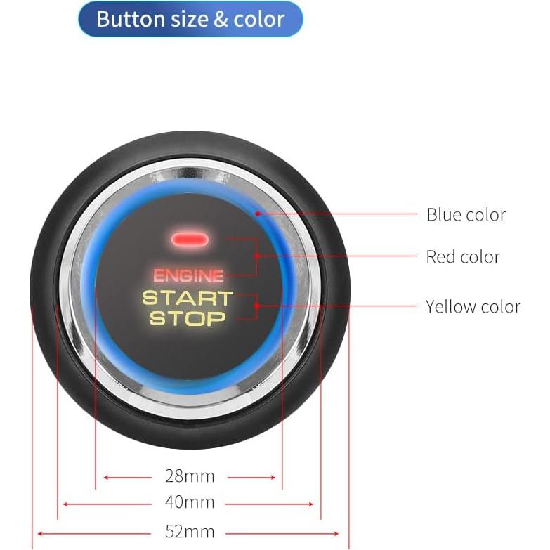 Sistema de Alarma de Coche EASYGUARD EC003N-K-1 PKE Remoto