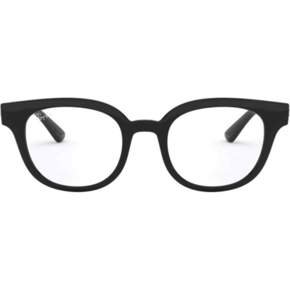 Gafas de Prescripción Ray-Ban Rx4324v Cuadradas Negras 50mm