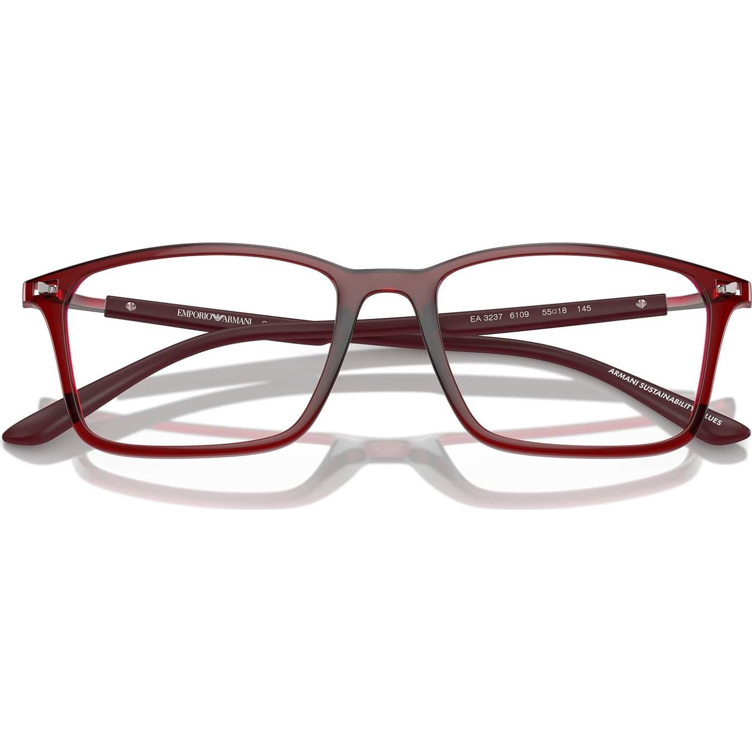 Montura Gafas Recetadas Emporio Armani EA3237 Hombres 55mm