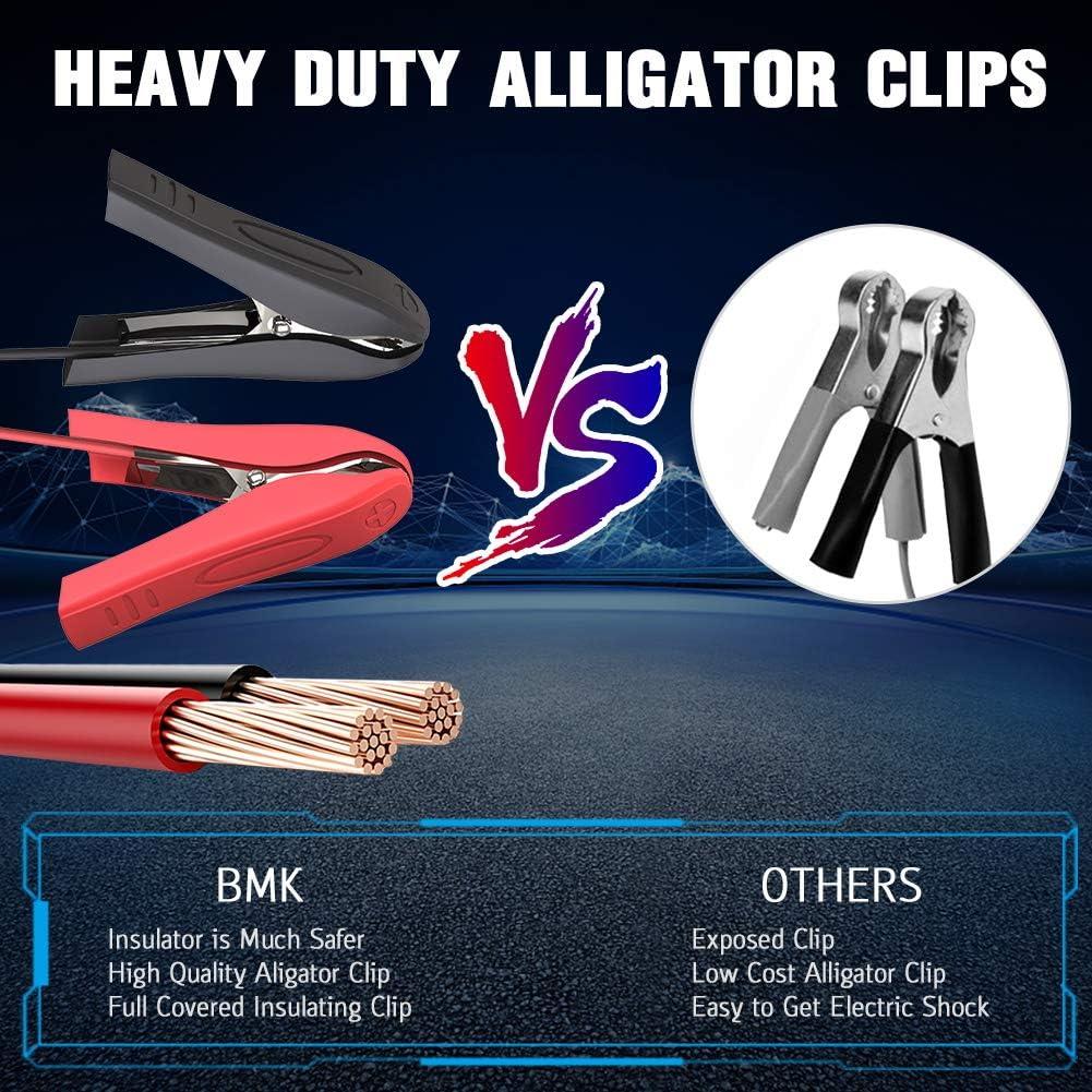 Cargador de Batería BMK 12V 5A Portátil con Clips