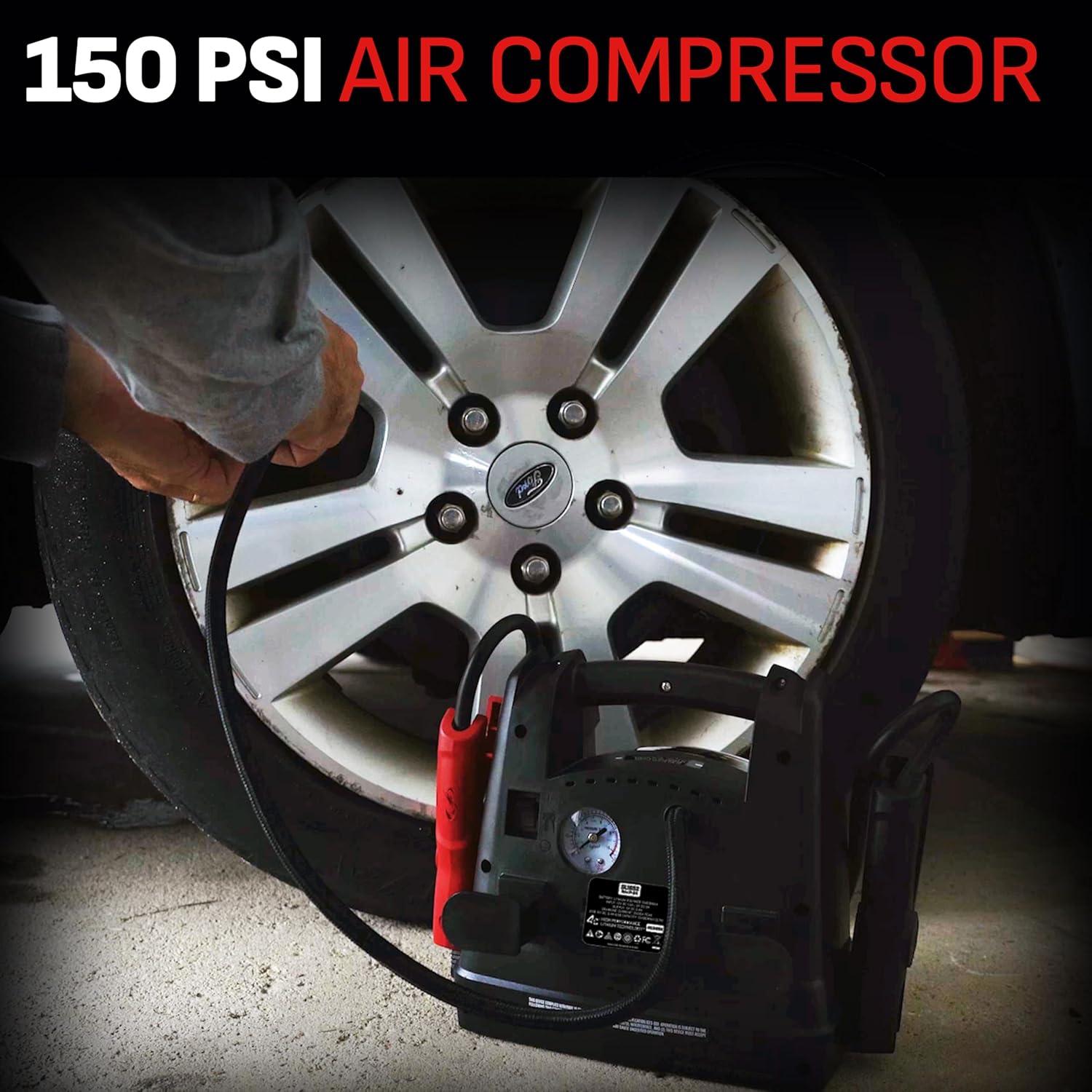 Arrancador de Salto Schumacher SL1562 1200A 12V 4-en-1