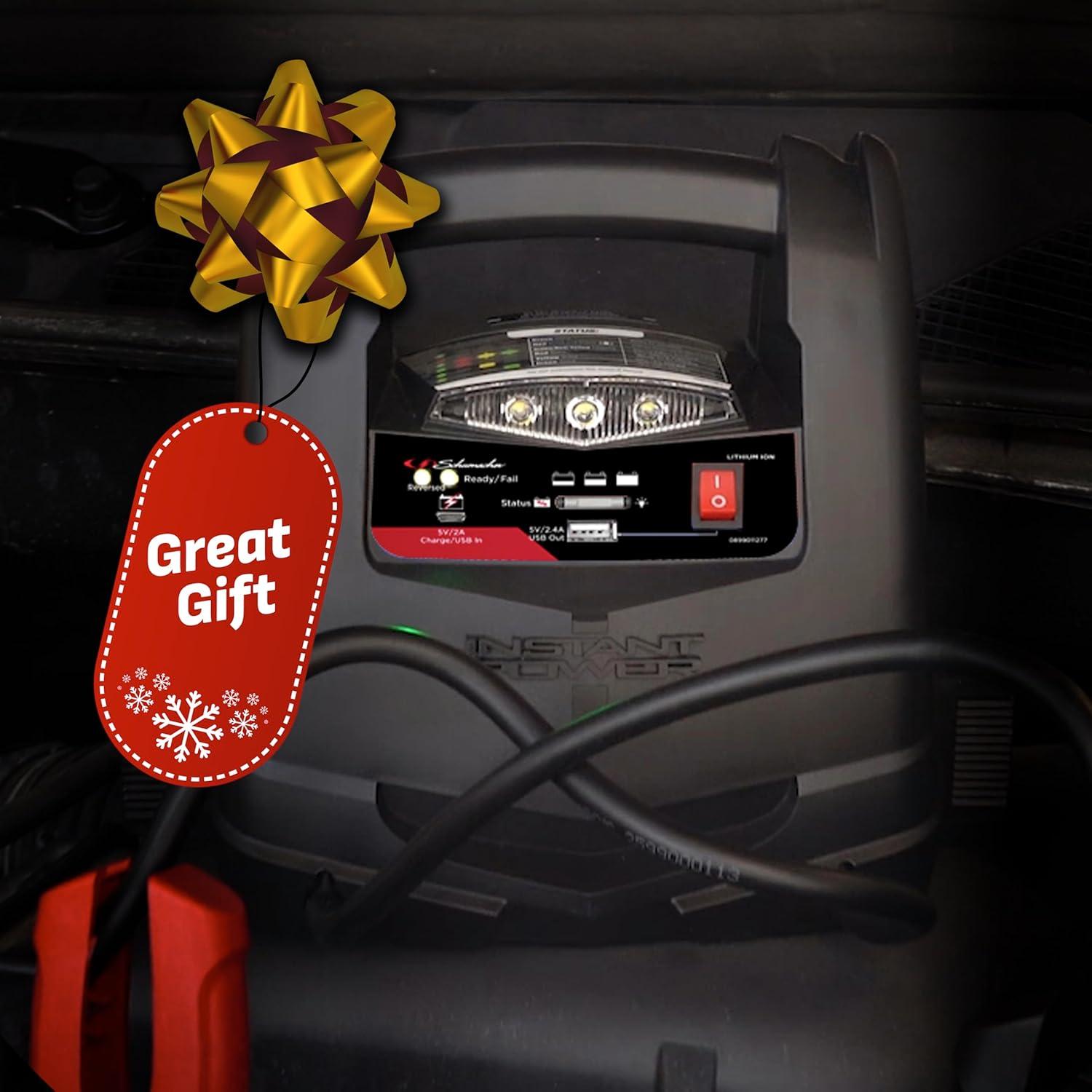 Arrancador de Salto Schumacher SL1562 1200A 12V 4-en-1