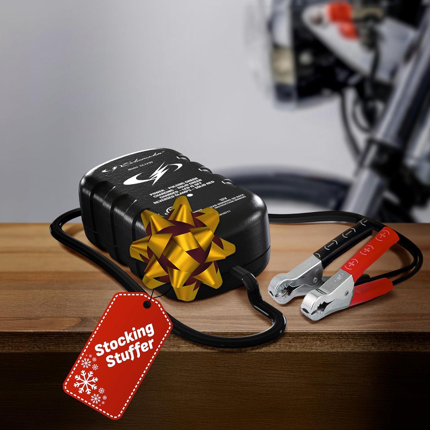 Cargador Mantenedor Schumacher SC1299 0.8A 12V Automático