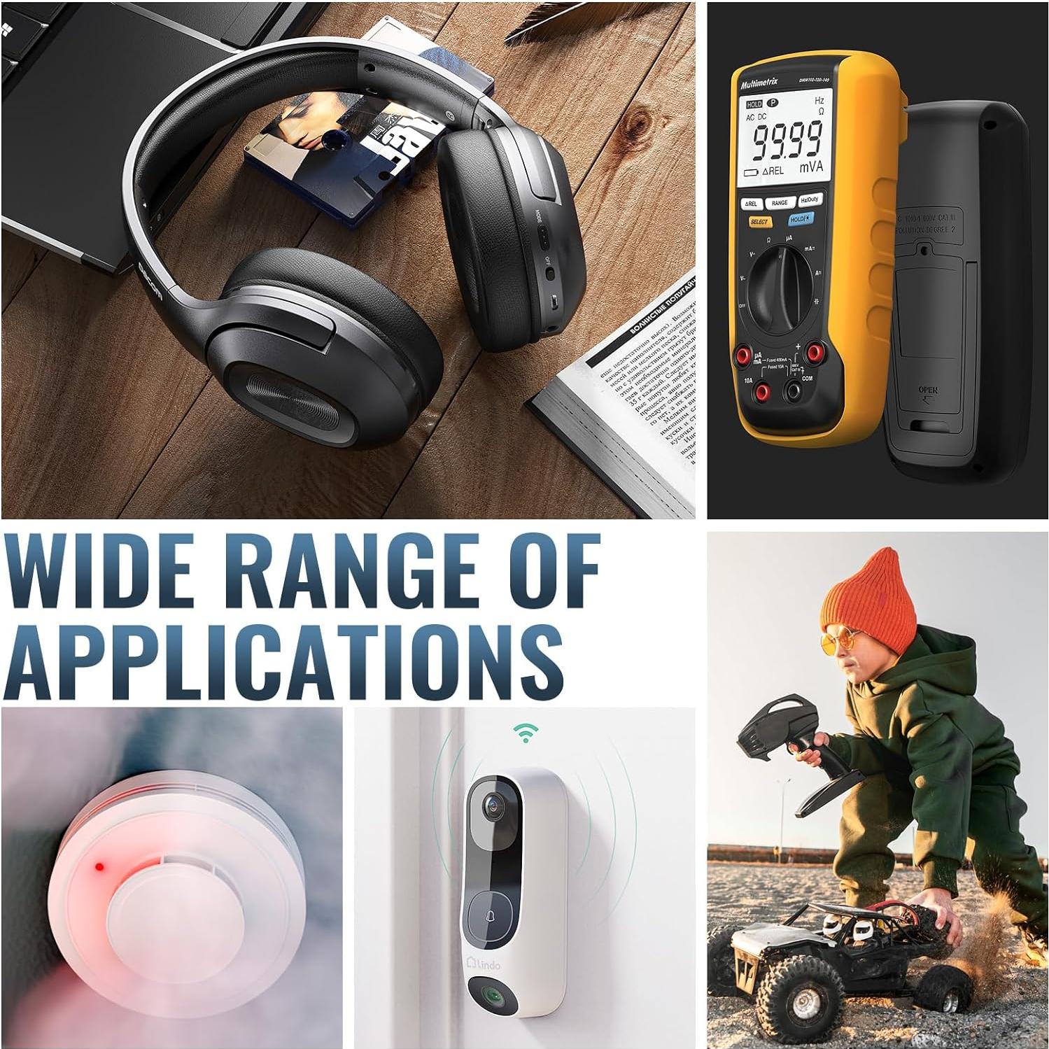 Cargador de Baterías Bonai VIP-1680C 16+2 AA AAA 9V LCD