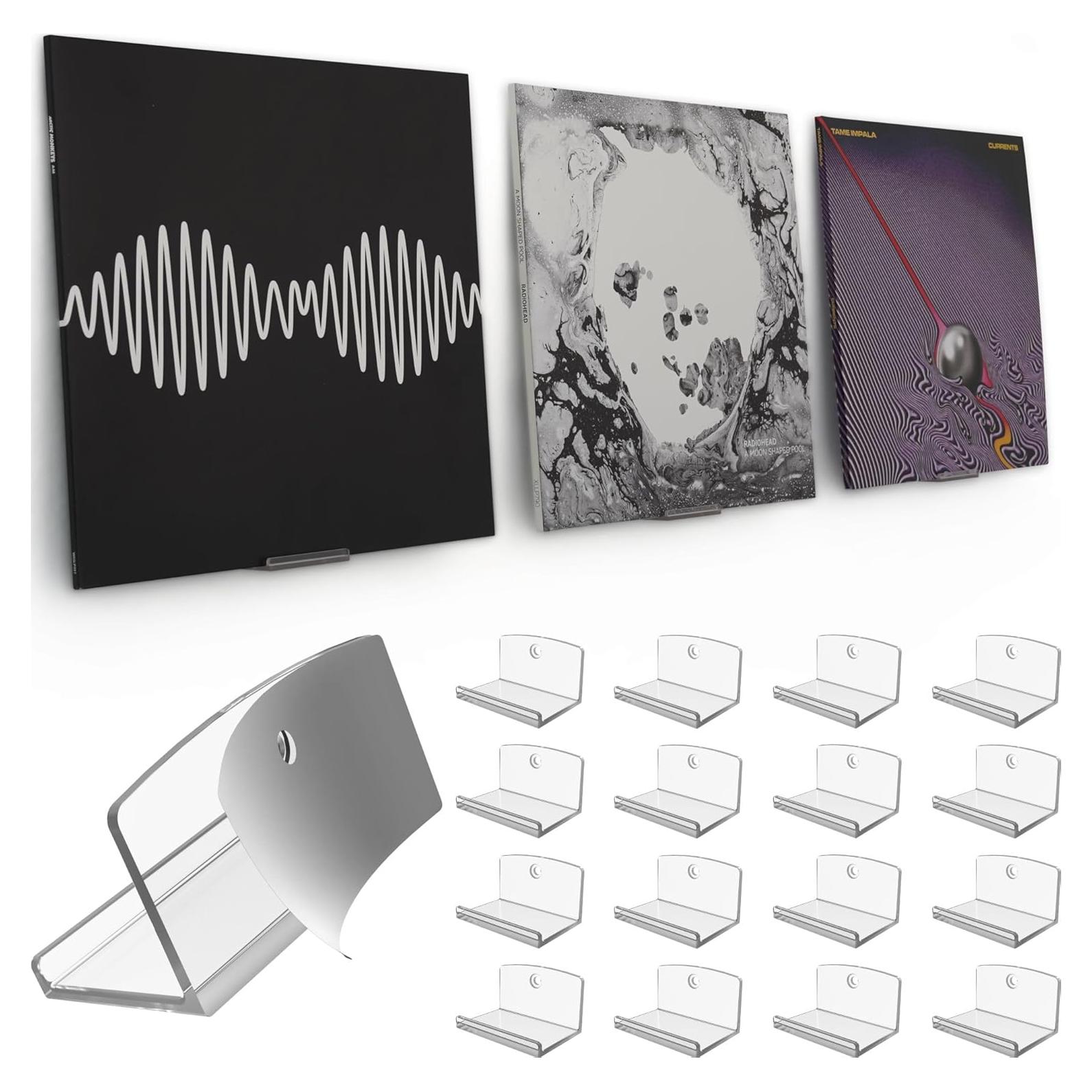 Soporte de Pared para Discos de Vinilo Modern JP - 16 Unidades