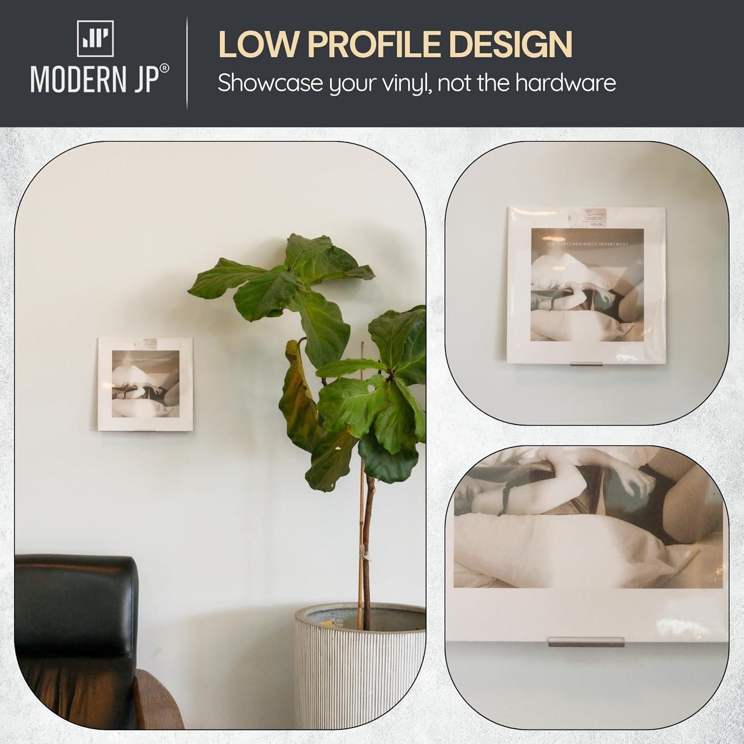 Soporte de Pared para Discos de Vinilo Modern JP - 16 Unidades