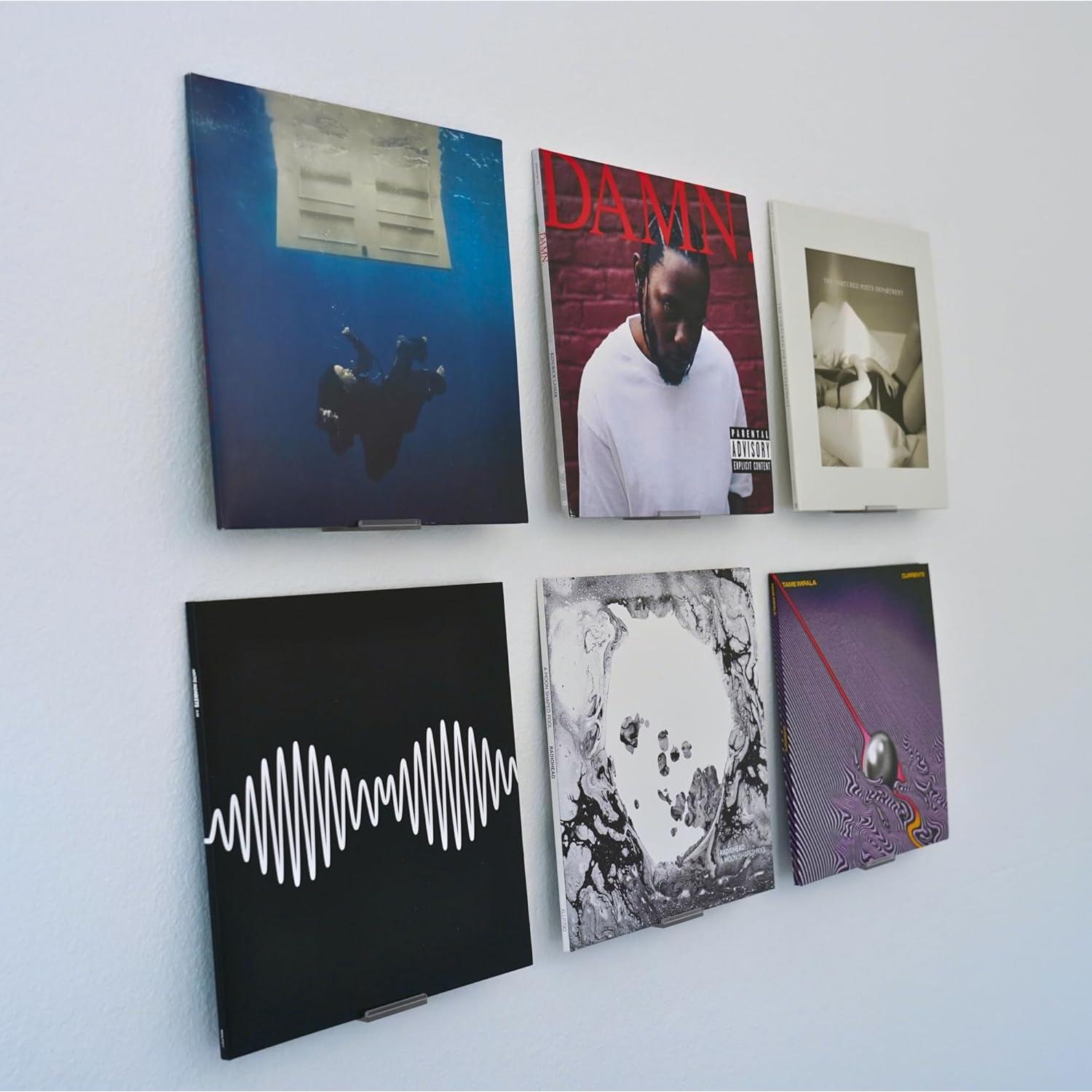 Soporte de Pared para Discos de Vinilo Modern JP - 16 Unidades