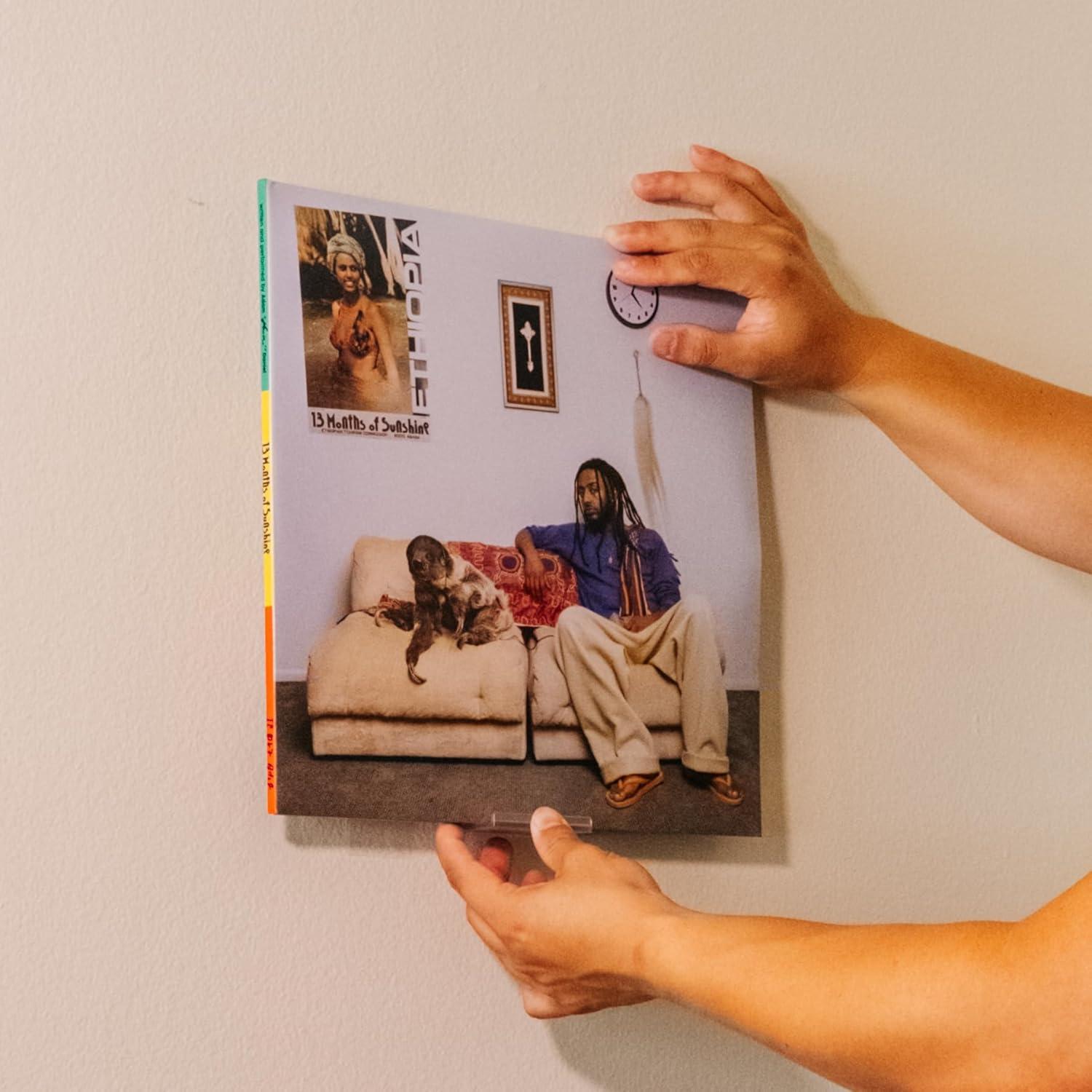 Soporte de Pared para Discos de Vinilo Modern JP - 16 Unidades