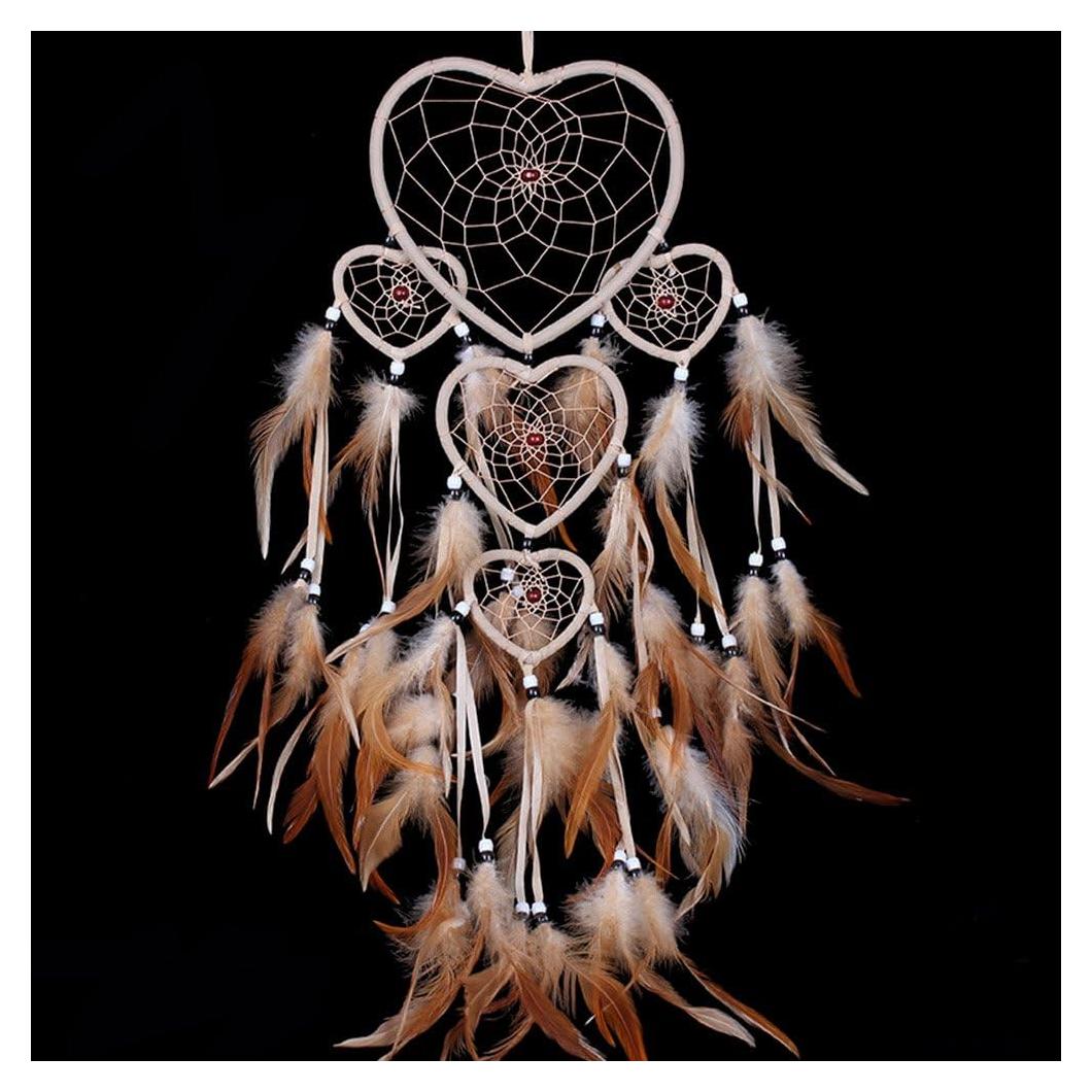 Atrapasueños Beige Hecho a Mano WESTONETEK 21.6x19.8cm