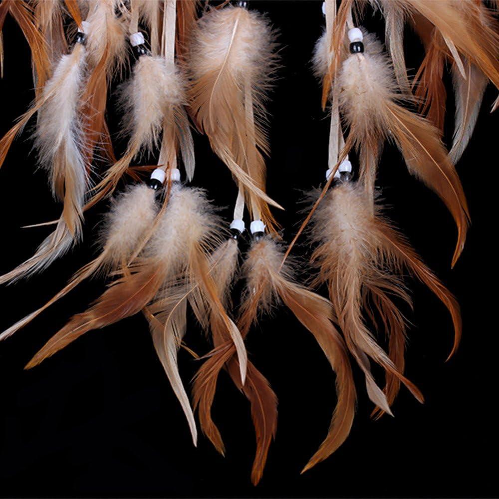 Atrapasueños Beige Hecho a Mano WESTONETEK 21.6x19.8cm