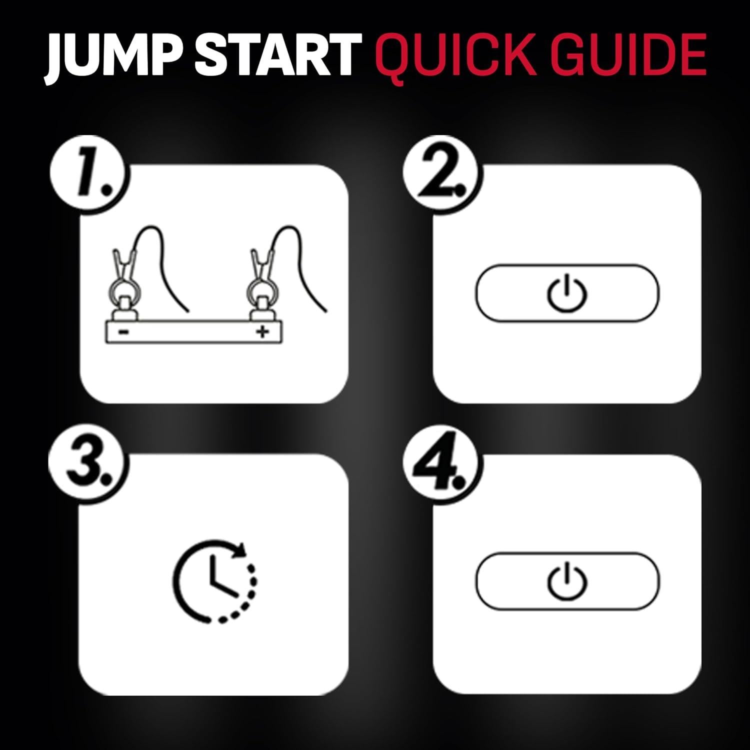 Arrancador de Salto Schumacher SL1648 1250A 12V USB LED