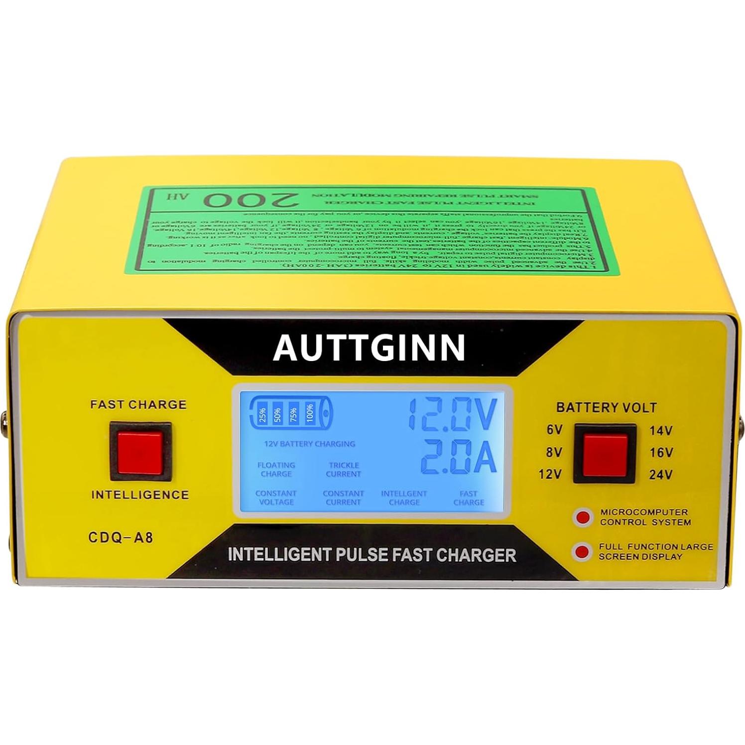 Cargador de Batería AUTTGINN A8 6-24V 10A Inteligente