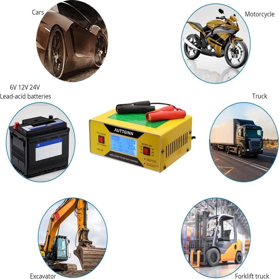 Cargador de Batería AUTTGINN A8 6-24V 10A Inteligente