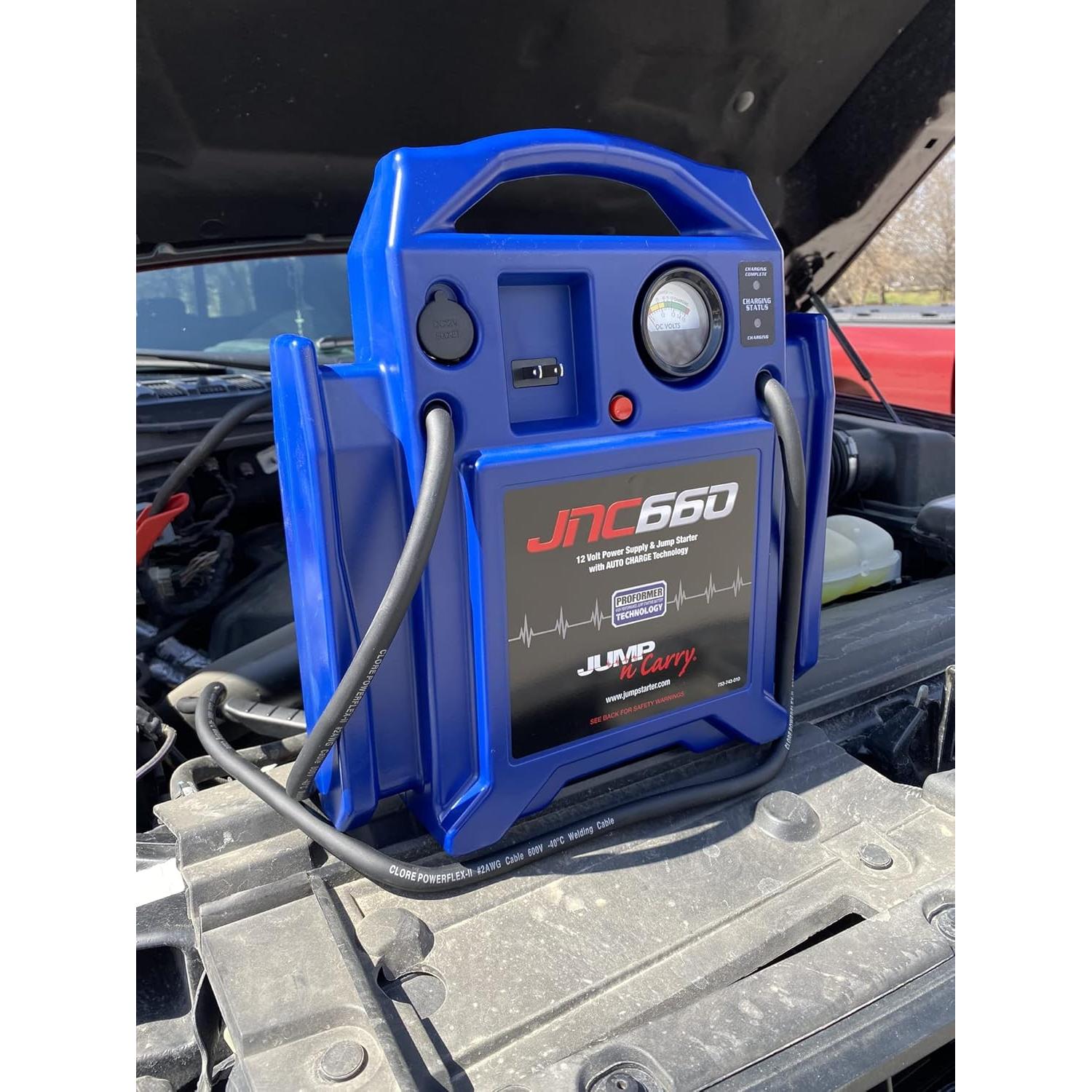 Arrancador de Salto Clore JNC660 1700A 12V Portátil