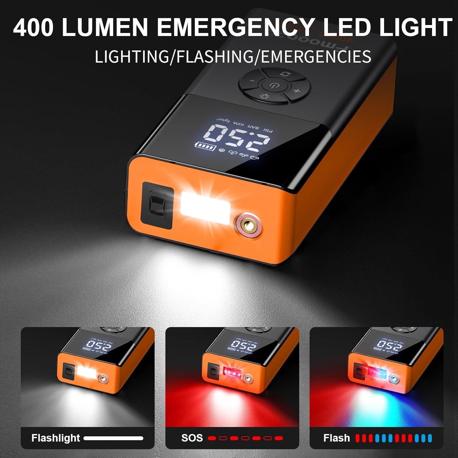 Arrancador de Batería Portátil fmooostore PS-211 4000A 12V