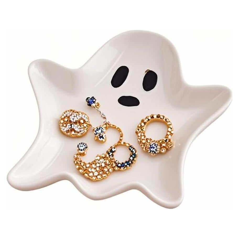 Plato de Cerámica para Joyería Yzikema Fantasma 13.2x11.3 cm