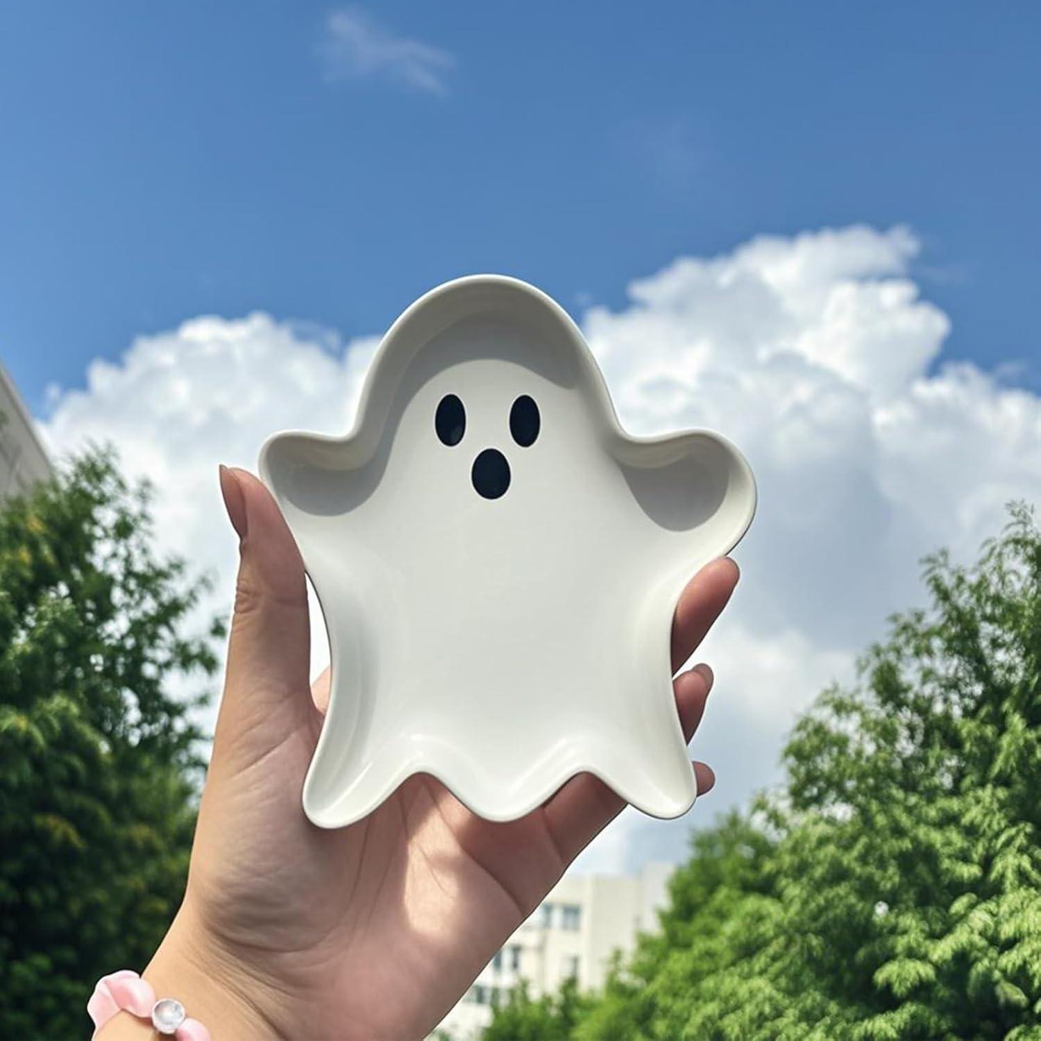 Plato de Cerámica para Joyería Yzikema Fantasma 13.2x11.3 cm