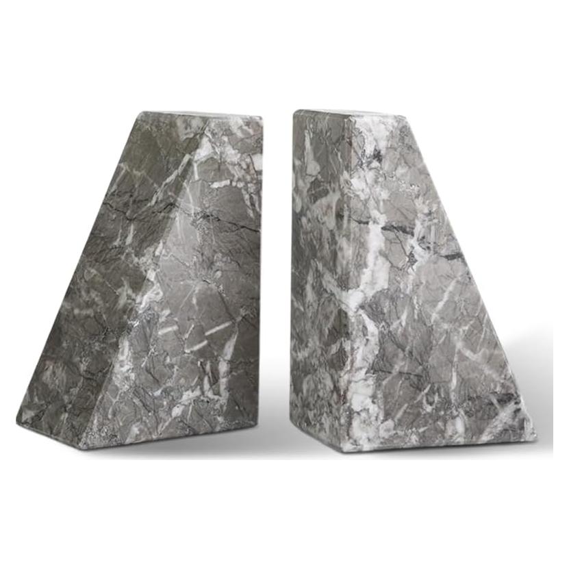 Soportes de Libros de Mármol Koville - Decorativos y Estables