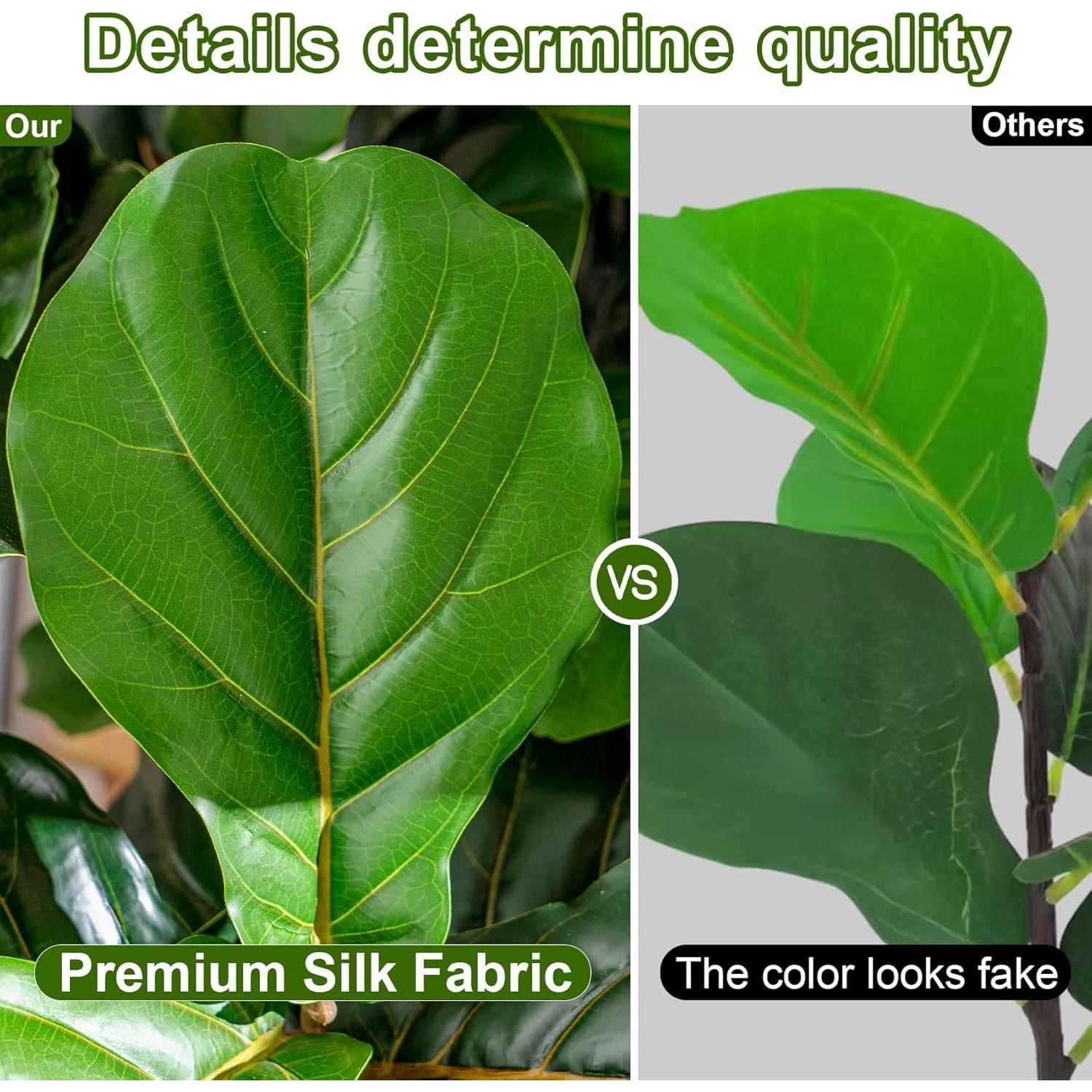 Árbol Artificial Ficus Kgabbke 1.83m con Maceta Blanca