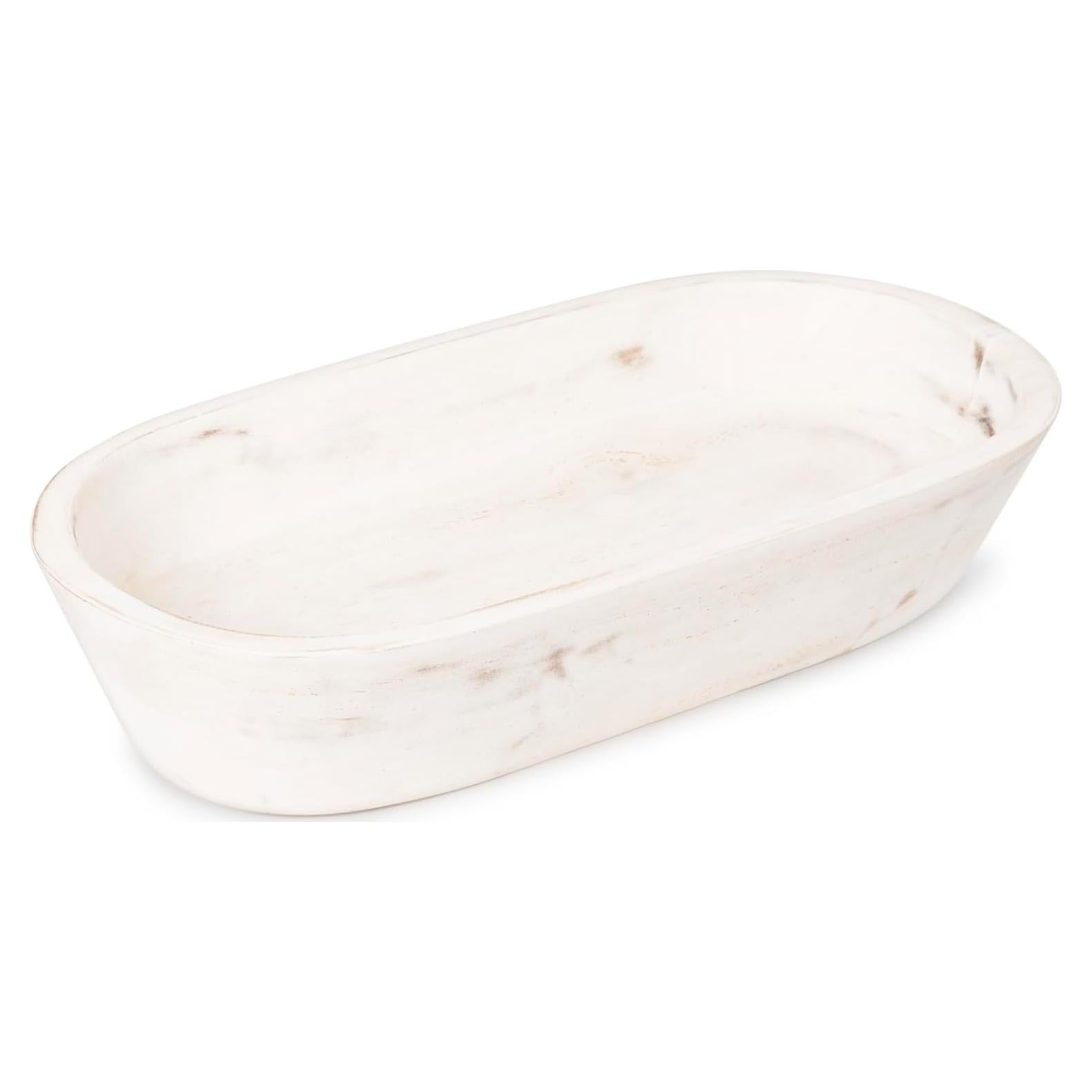 Tazón de Masa Luxe Designs - Madera de Acacia Rústica 43cm