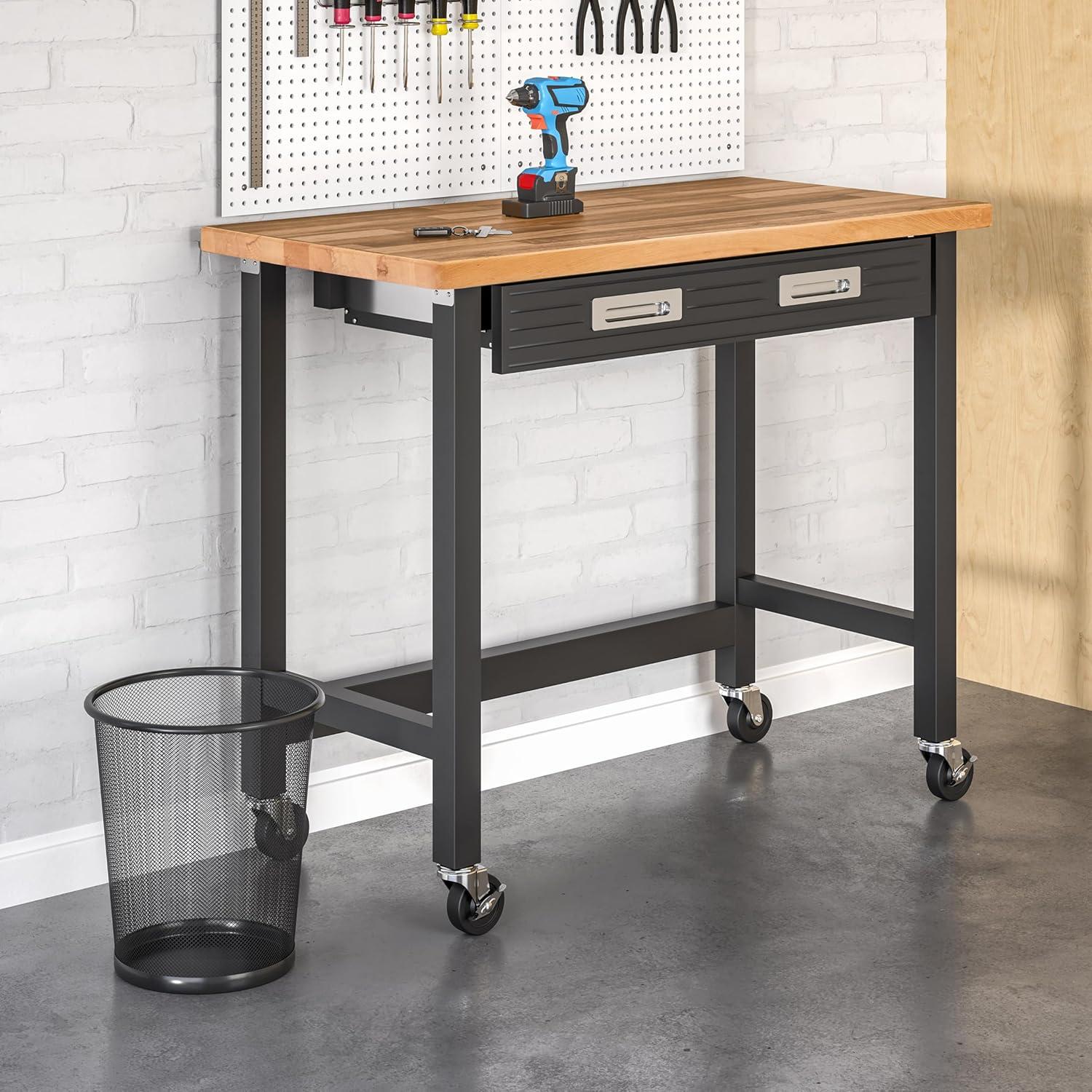 Set 2 Canastas de Basura Redondas Seville Classics 6 Galones Negro